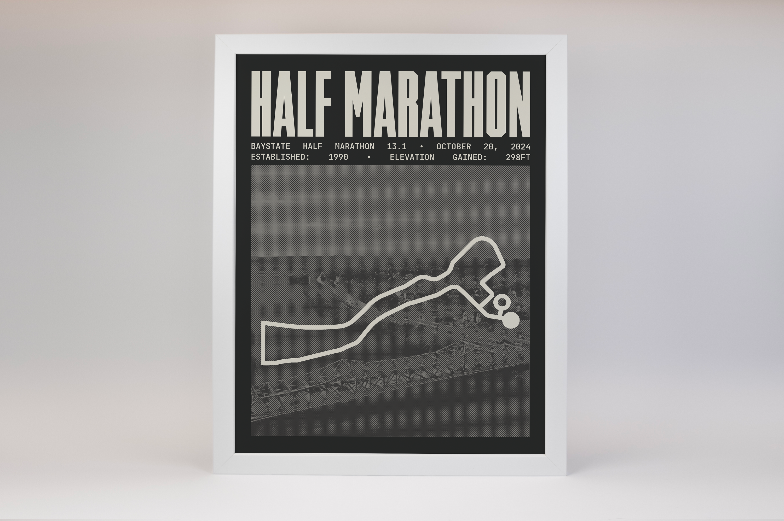 Baystate Half-Marathon Poster