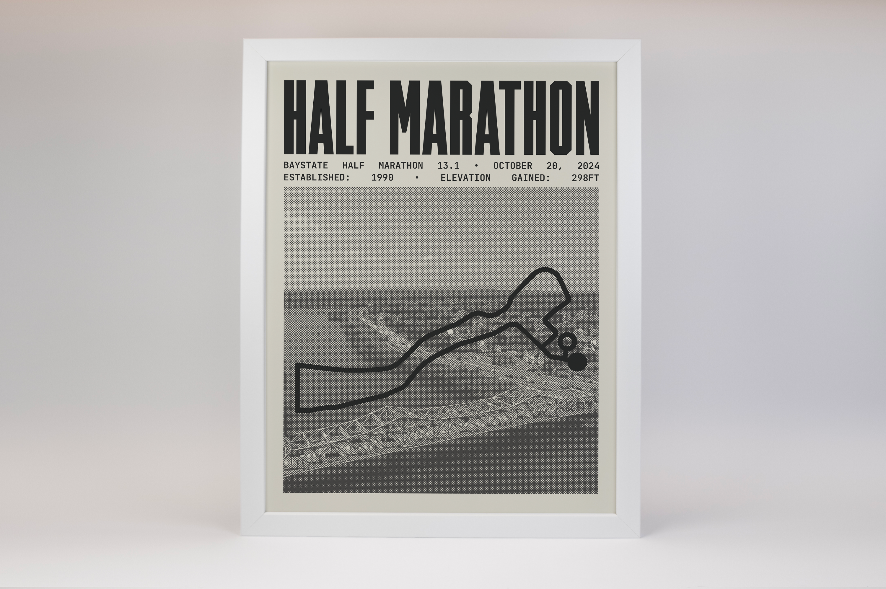 Baystate Half-Marathon Poster