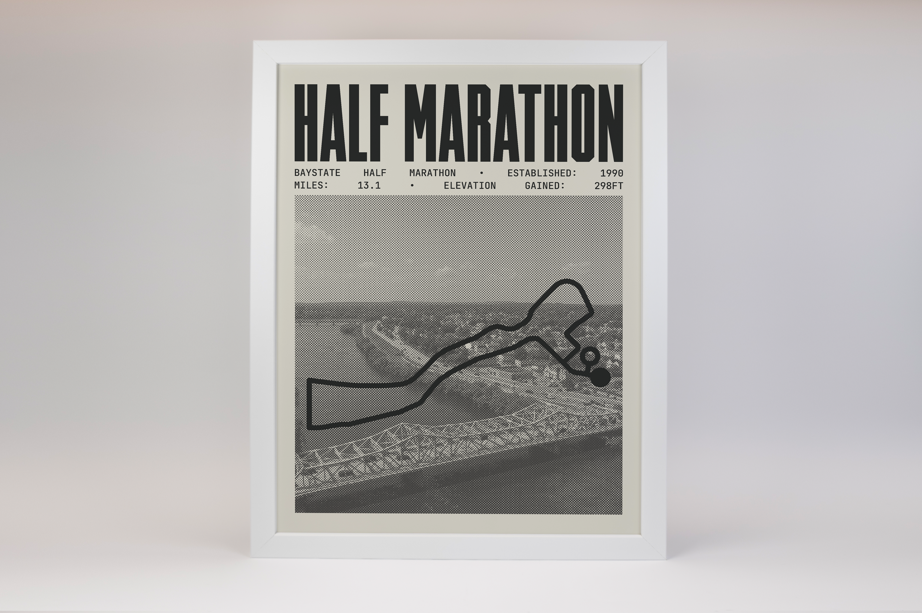 Baystate Half-Marathon Poster