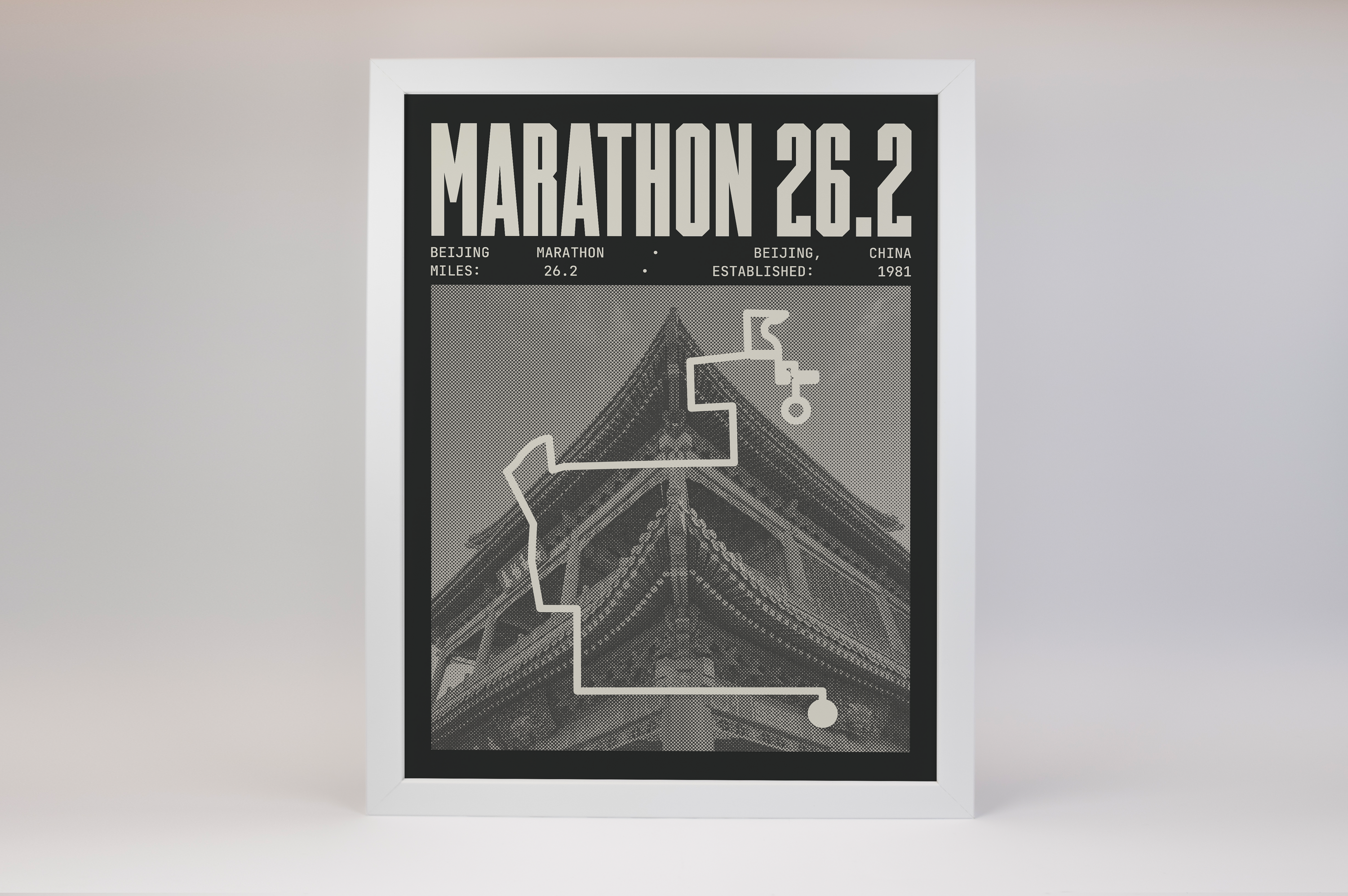 Beijing Marathon Poster