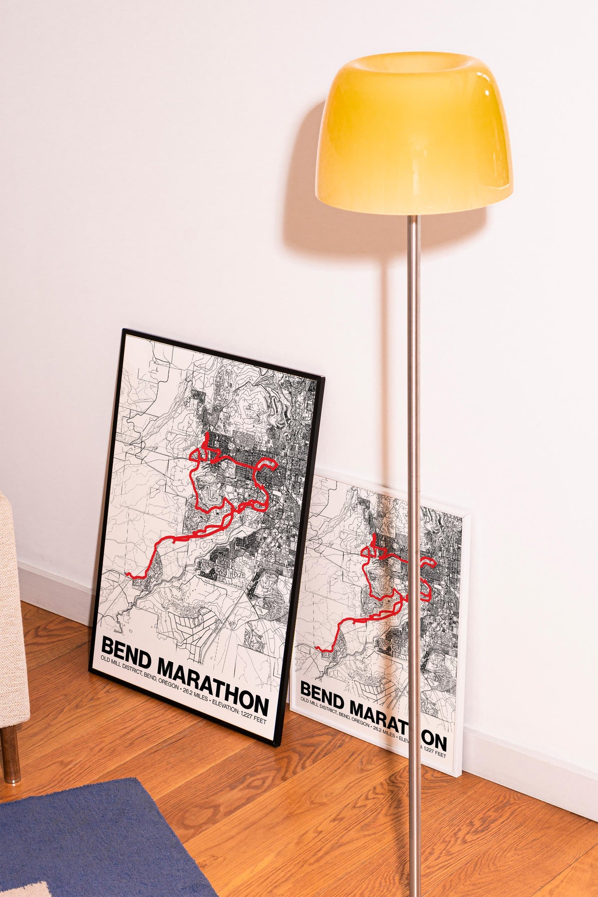 Bend Marathon Poster - Grid Style