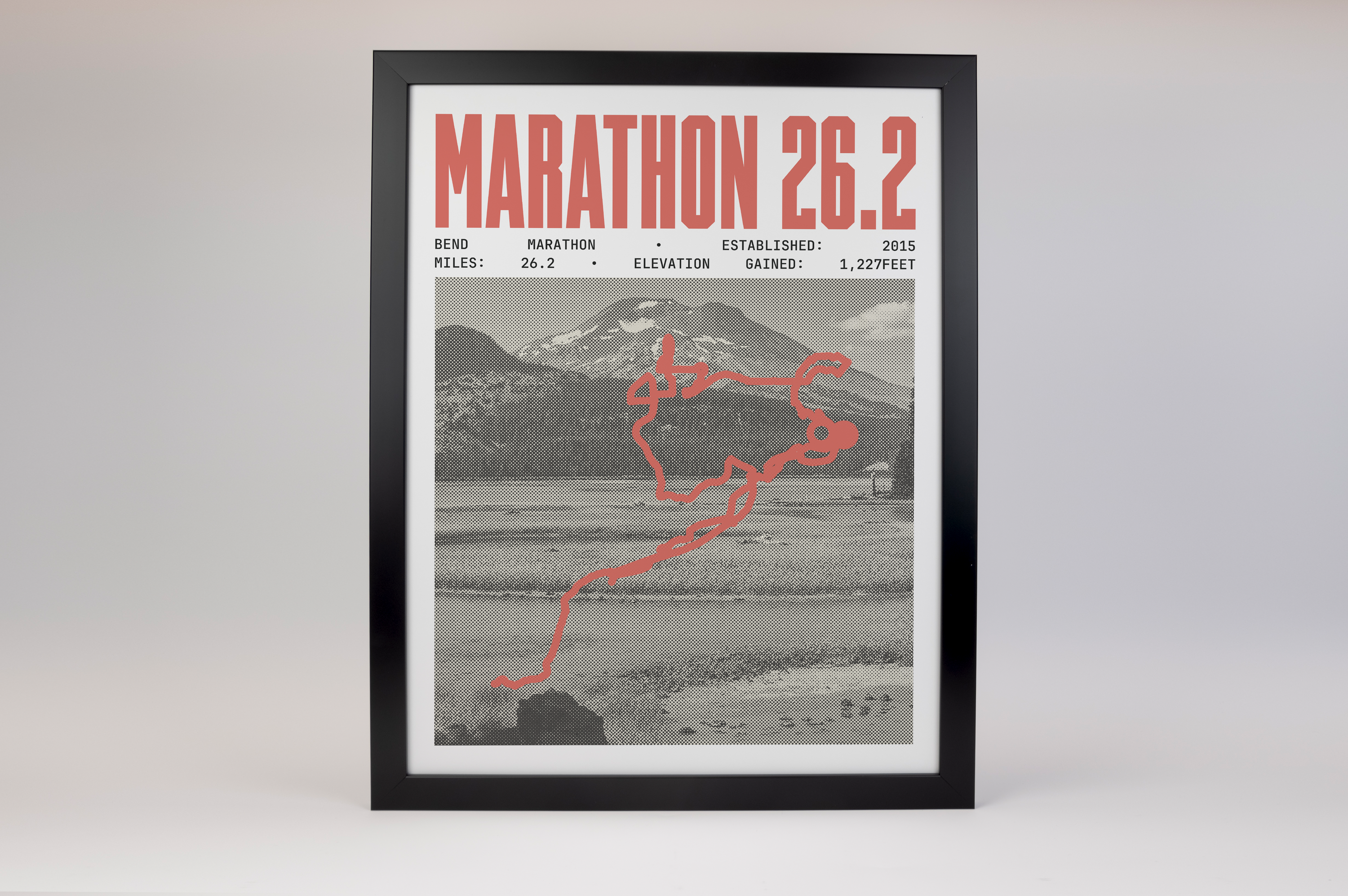 Bend Marathon Poster