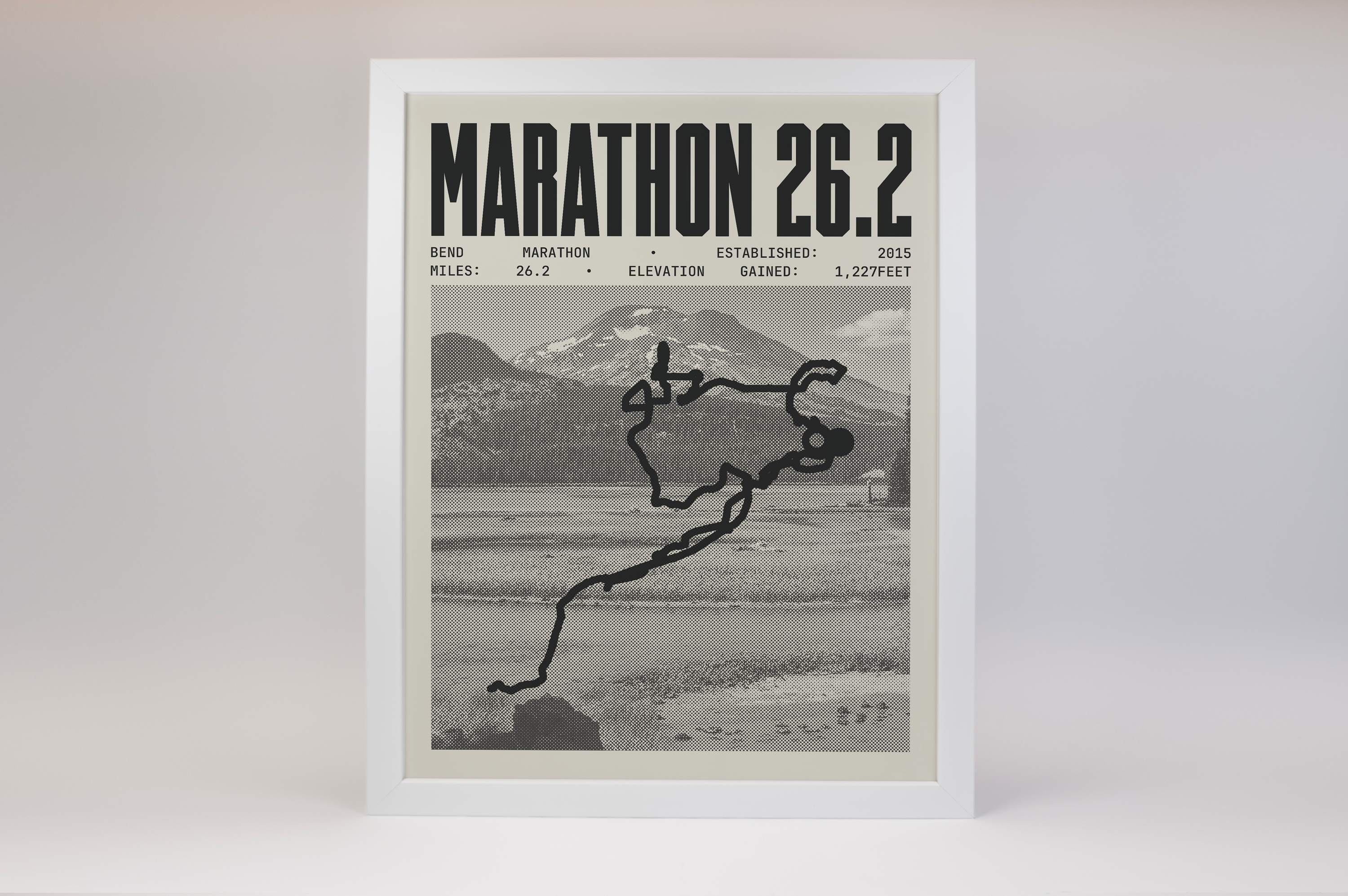 Bend Marathon Poster