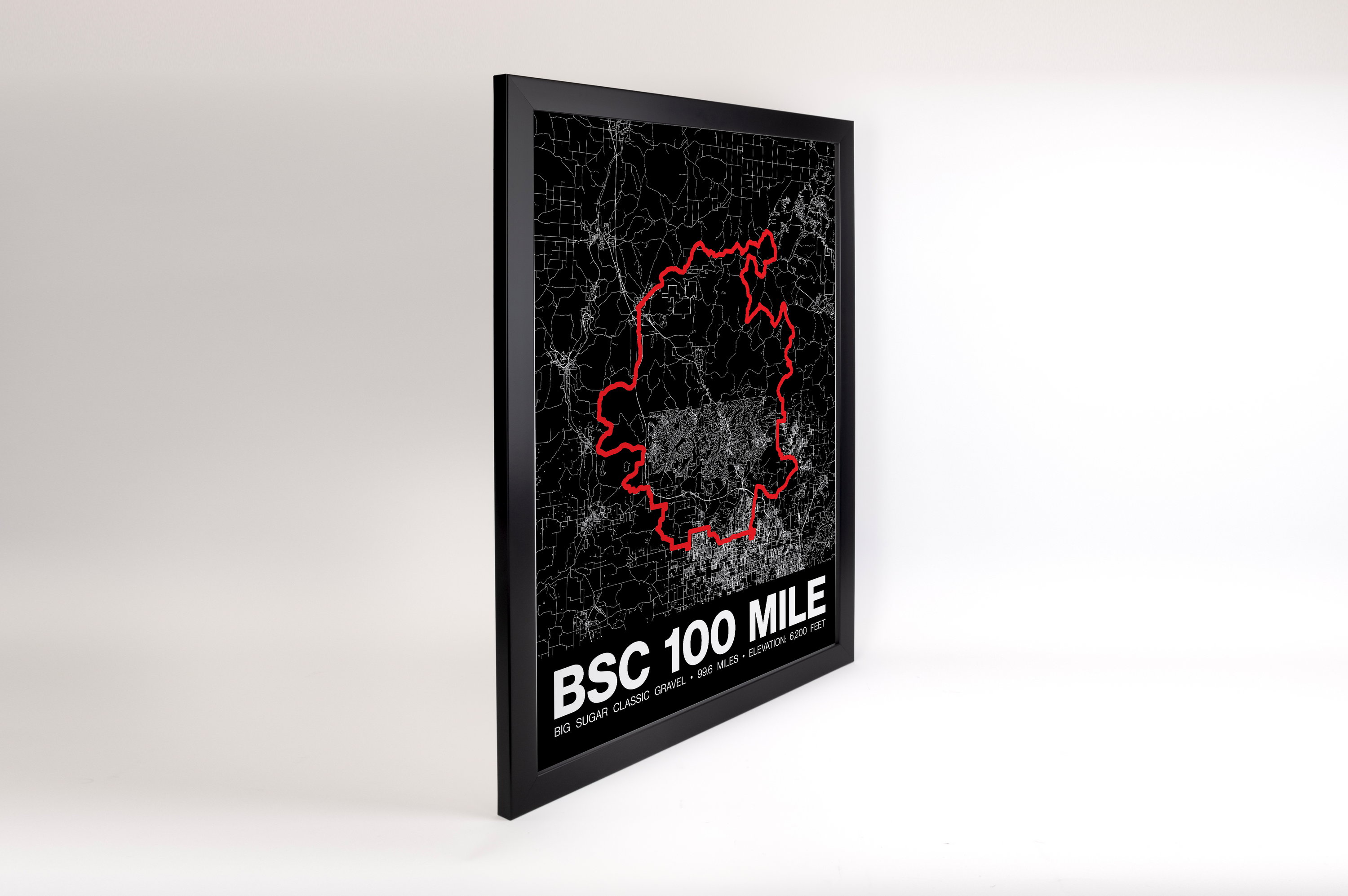 Big Sugar Classic Gravel 100 Miler Poster - Grid Style