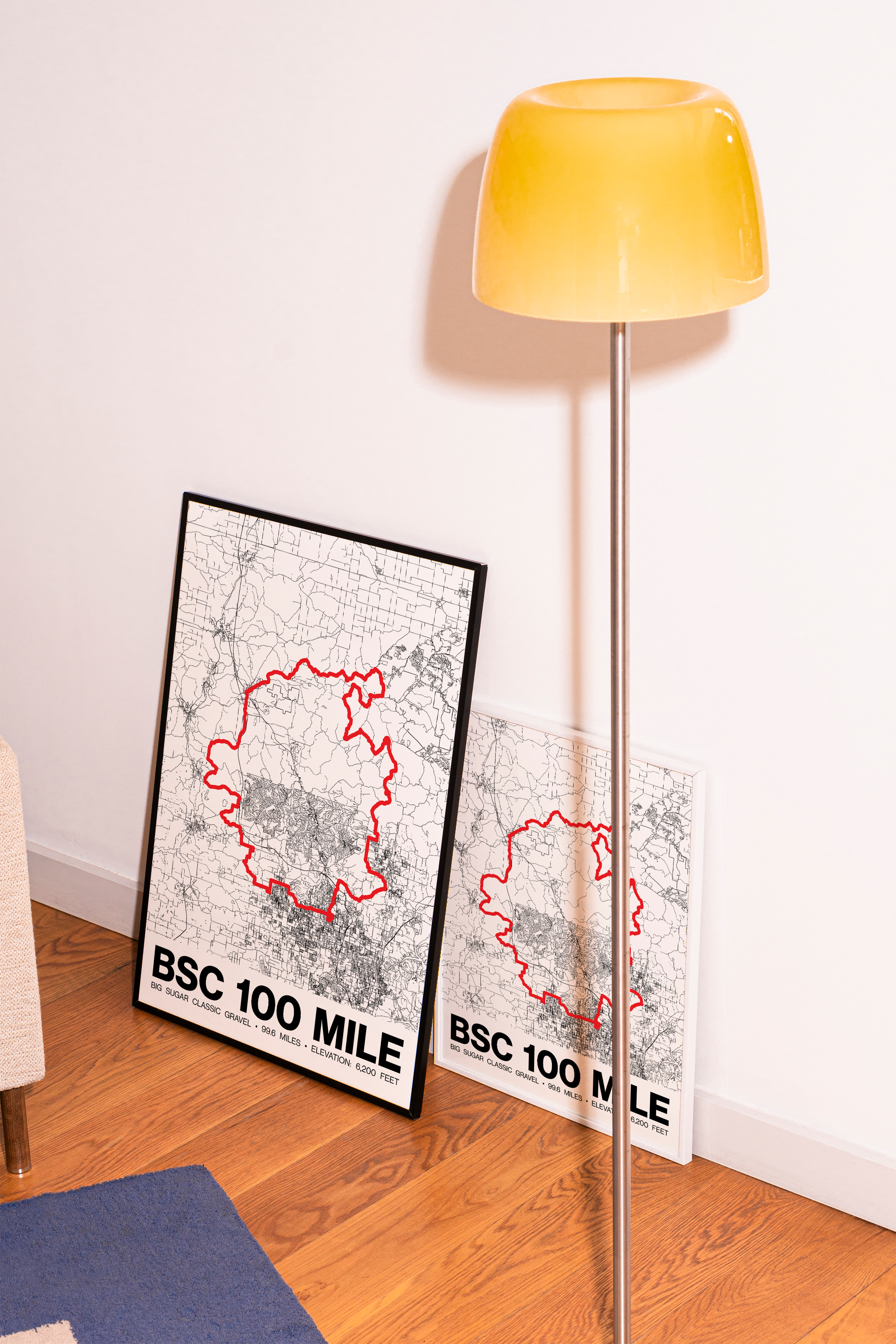 Big Sugar Classic Gravel 100 Miler Poster - Grid Style