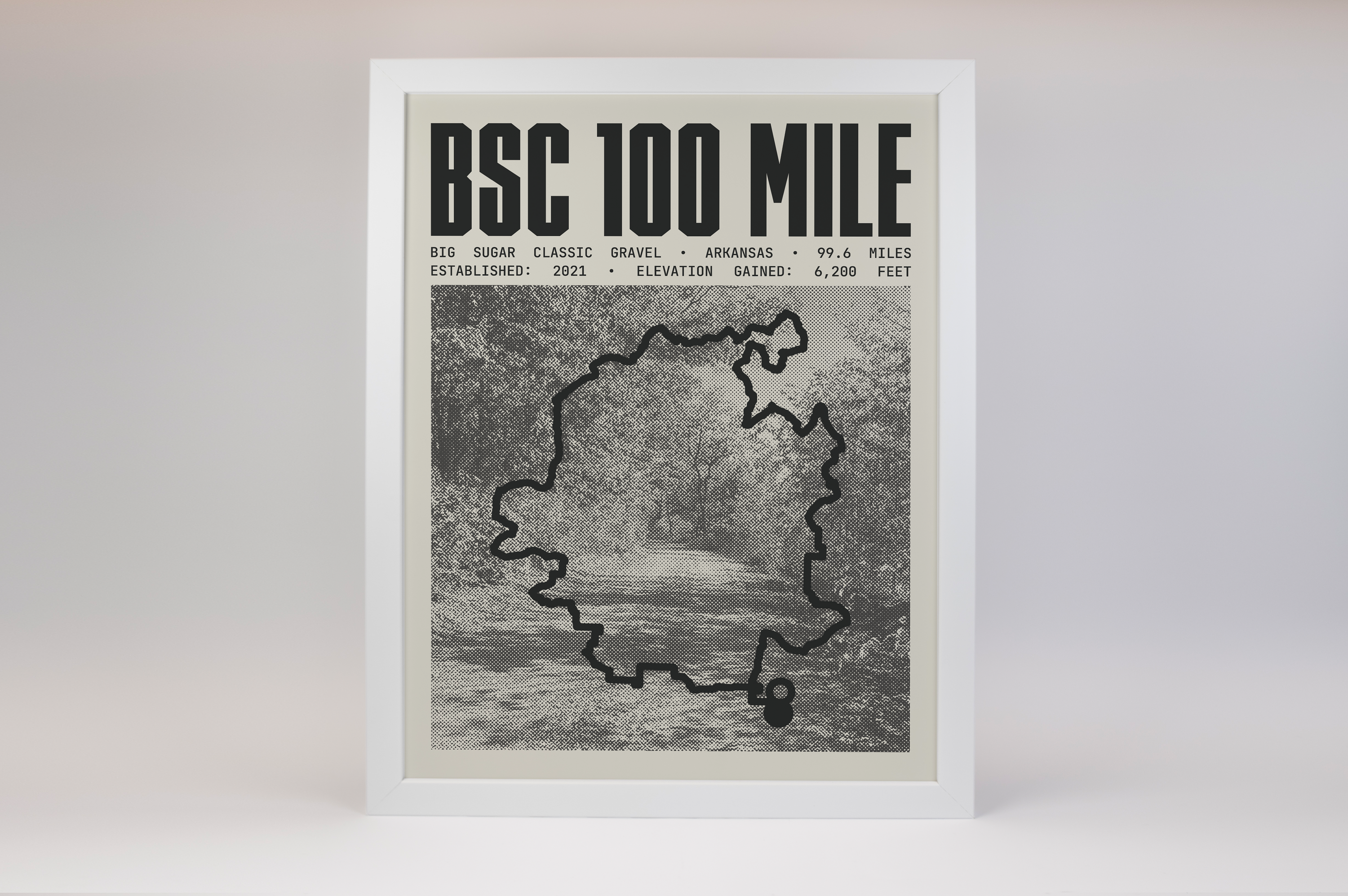 Big Sugar Classic Gravel 100 Miler Poster