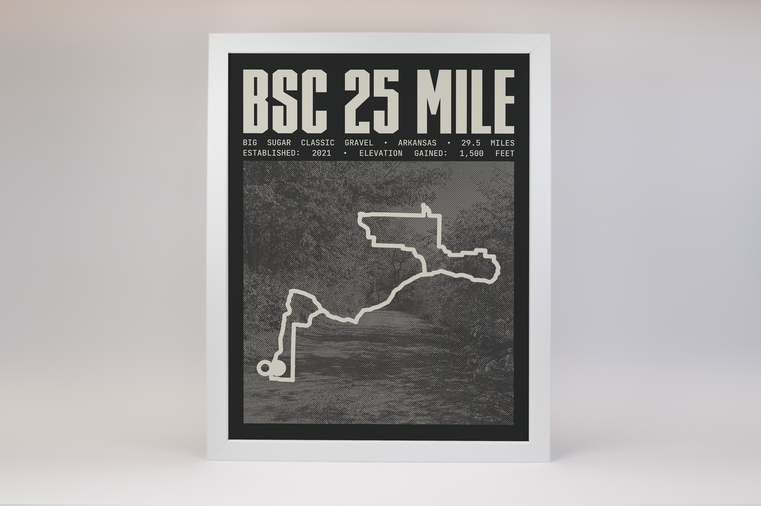 Big Sugar Classic Gravel 25 Miler Poster