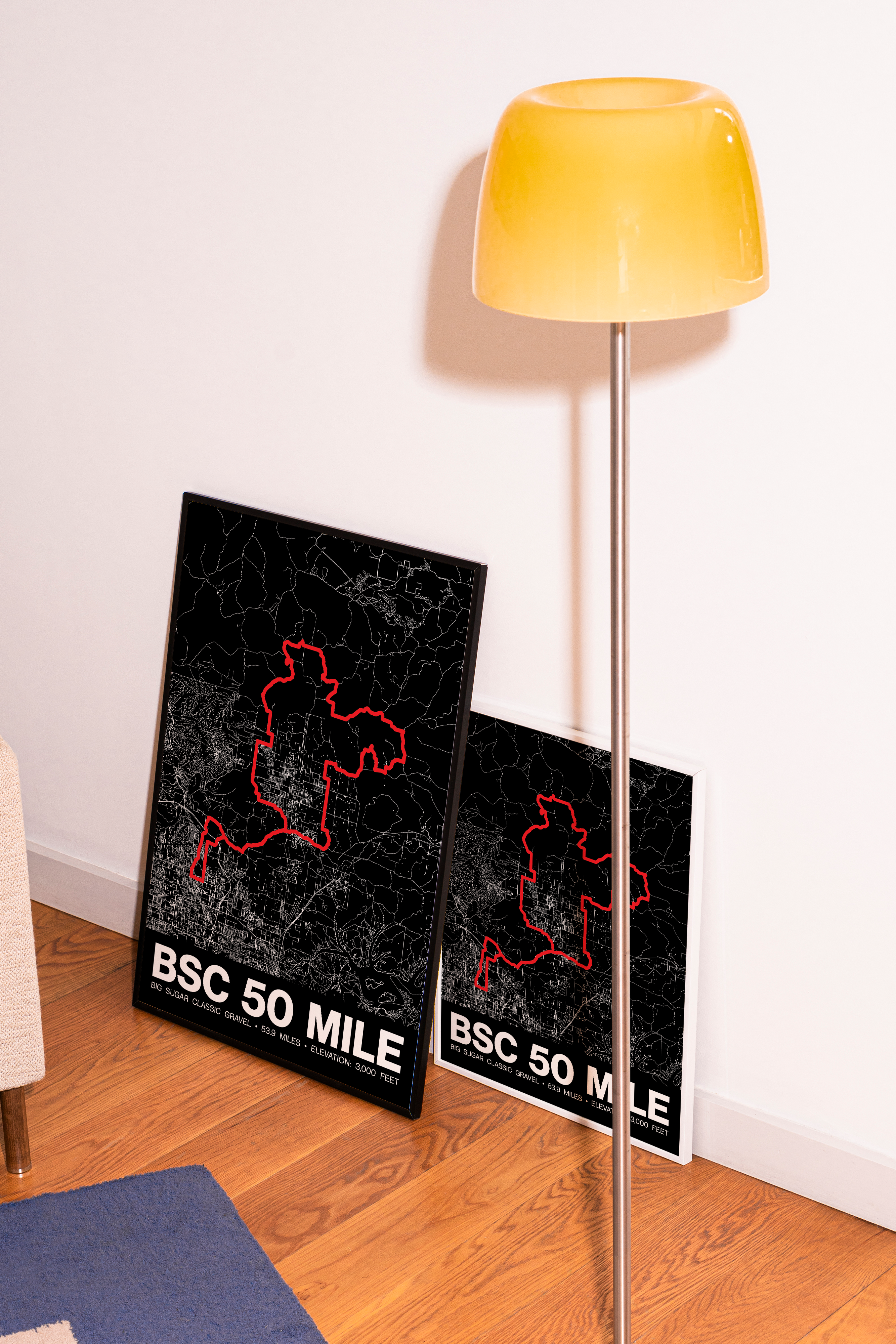 Big Sugar Classic Gravel 50 Miler Poster - Grid Style