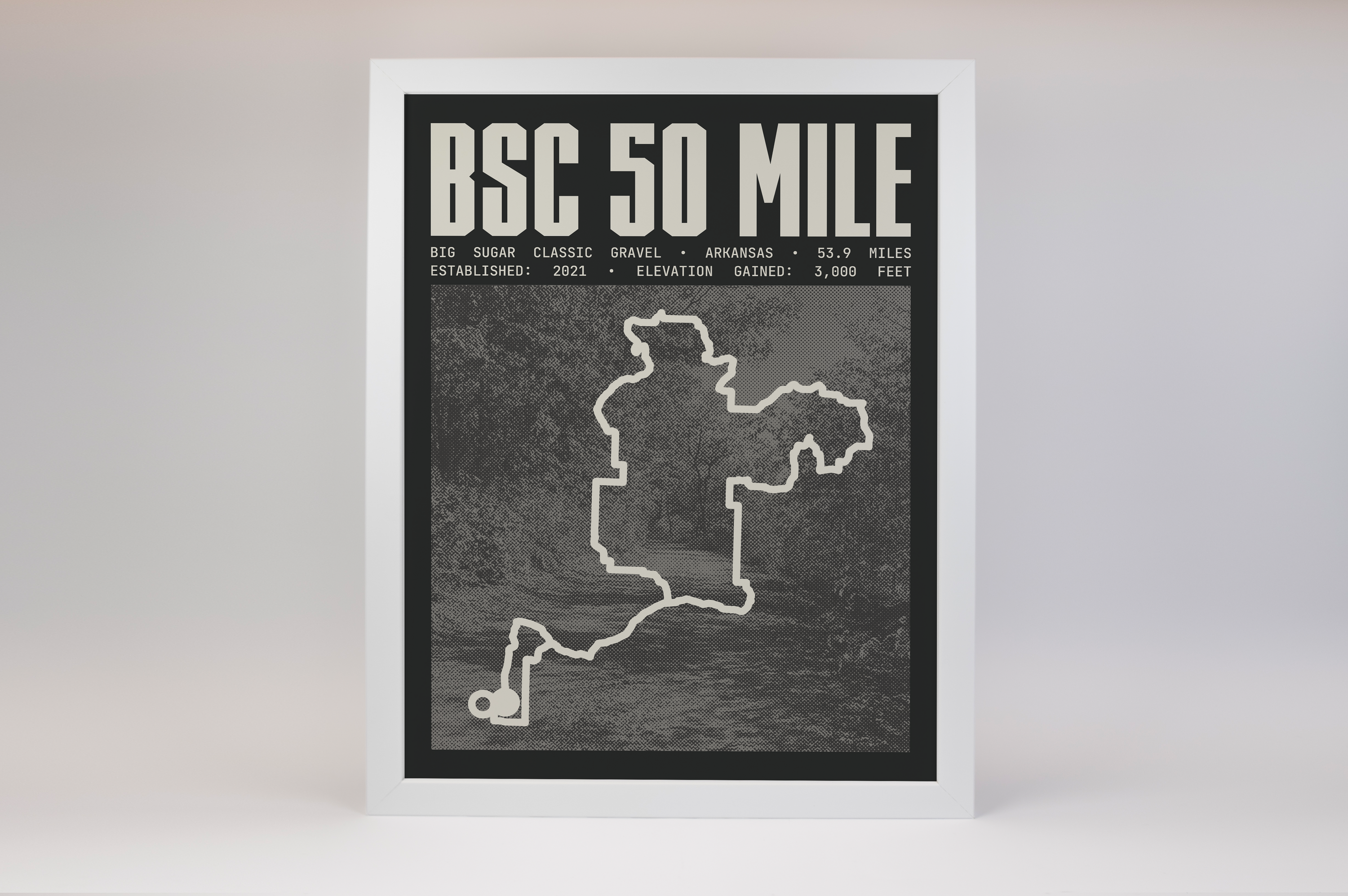 Big Sugar Classic Gravel 50 Miler Poster