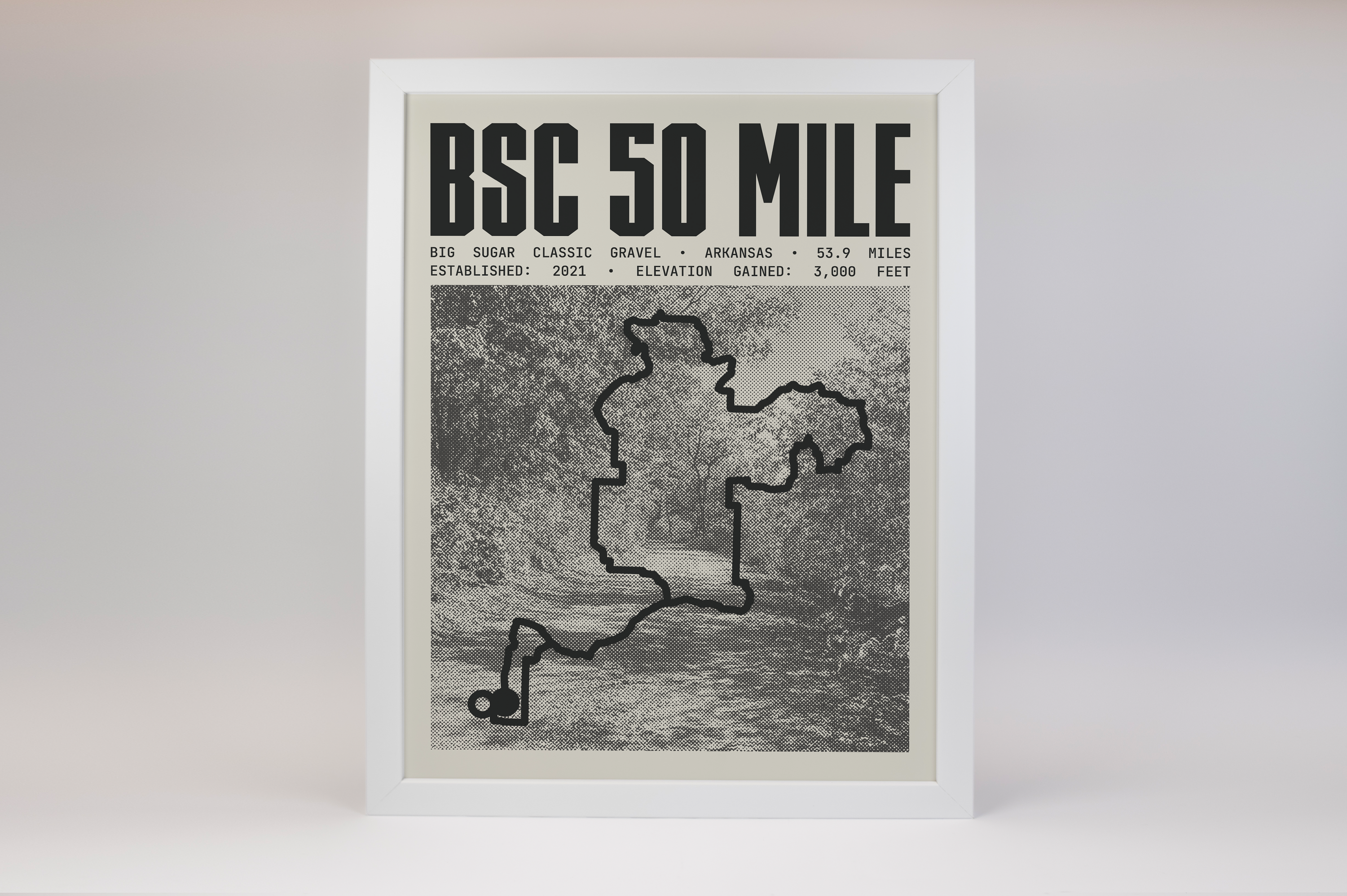 Big Sugar Classic Gravel 50 Miler Poster