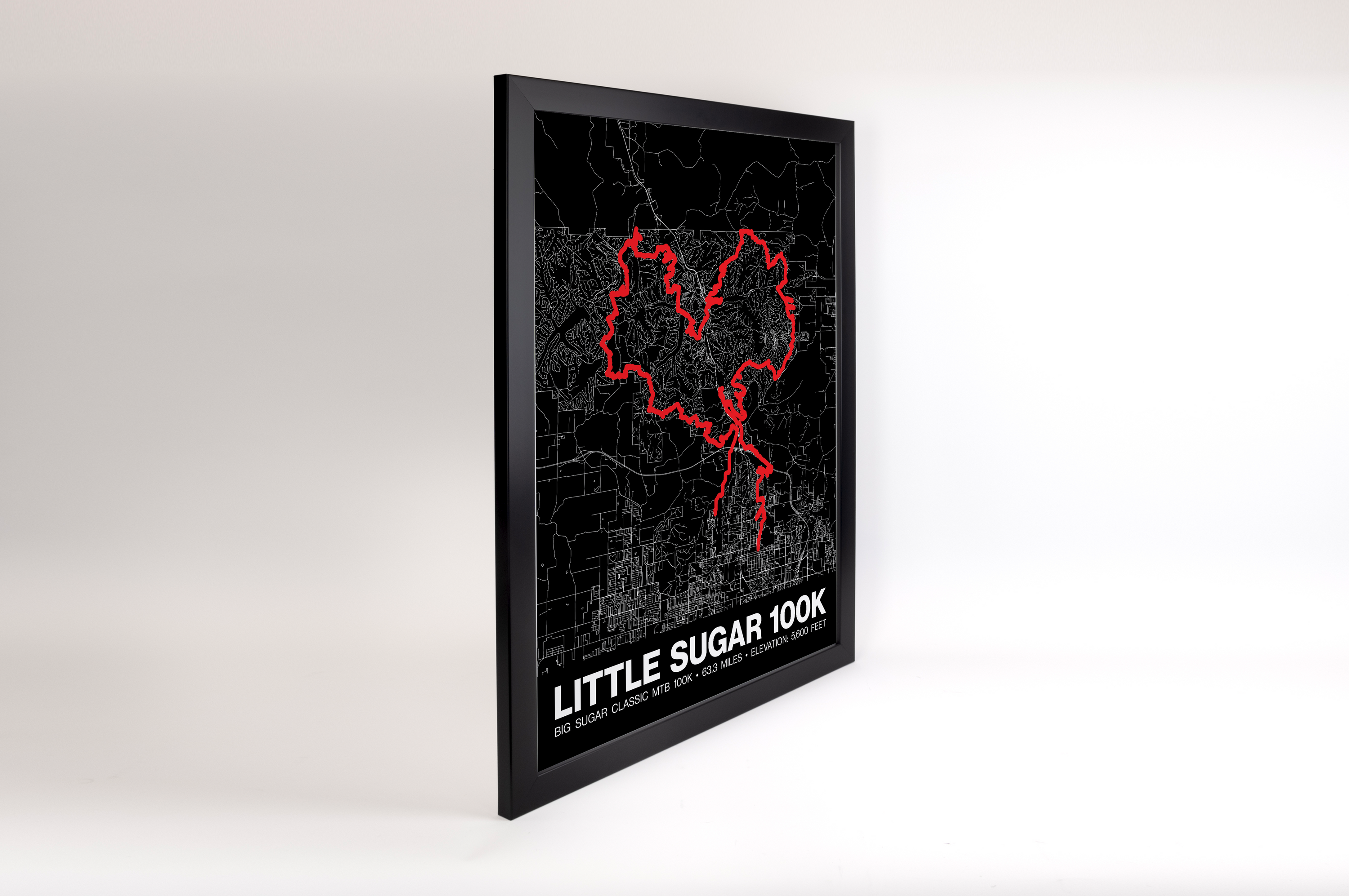Big Sugar Classic MTB 100K Poster - Grid Style