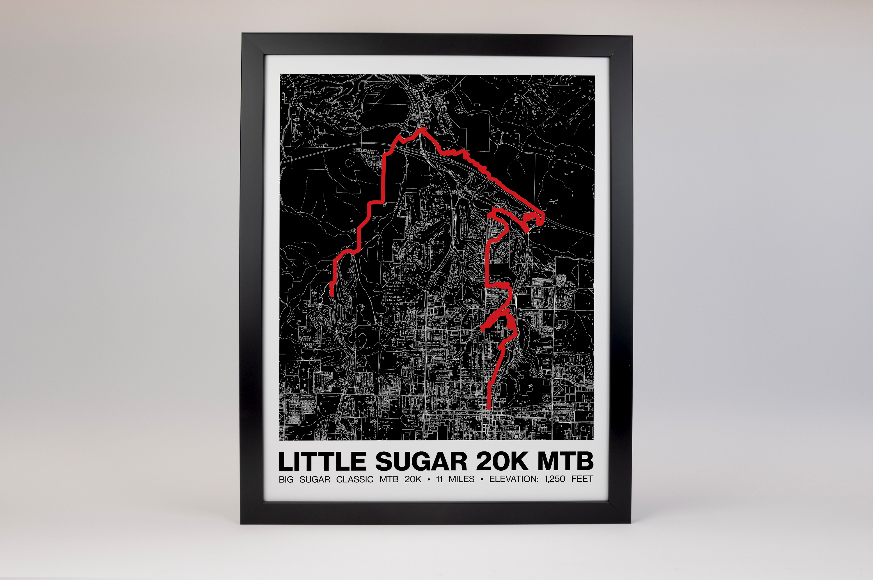 Big Sugar Classic MTB 20K Poster - Grid Style