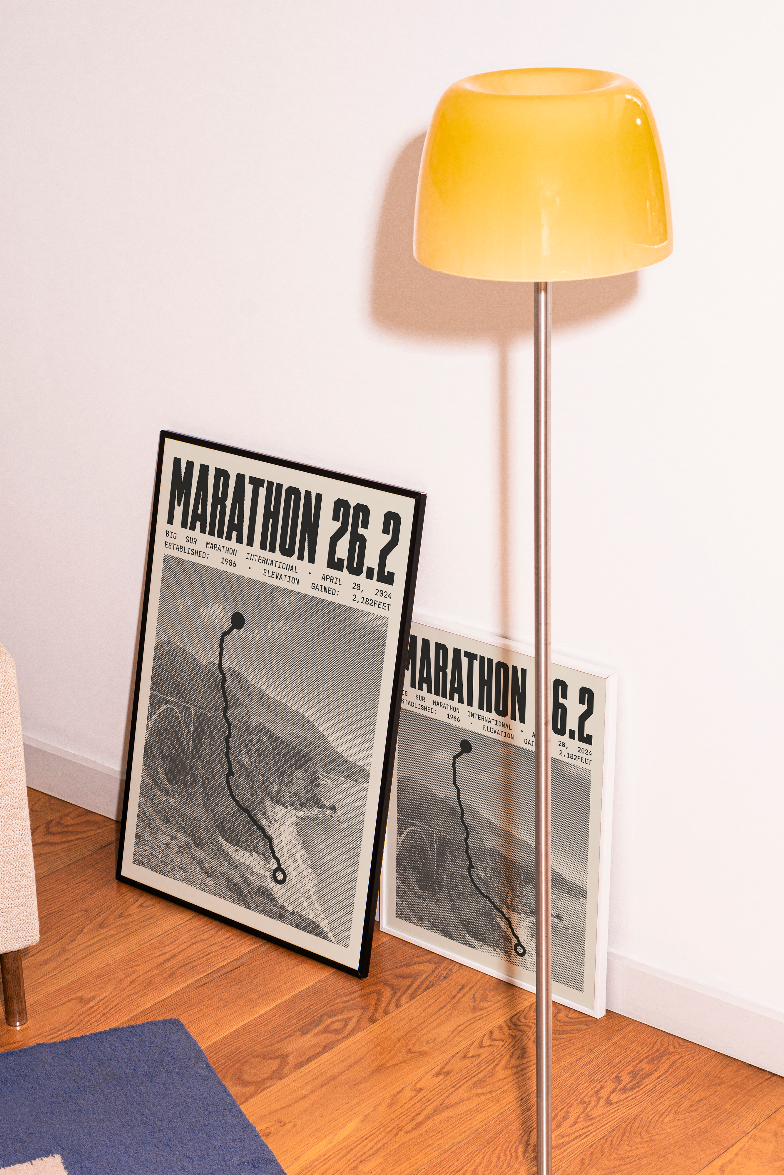 Big Sur International Marathon Poster