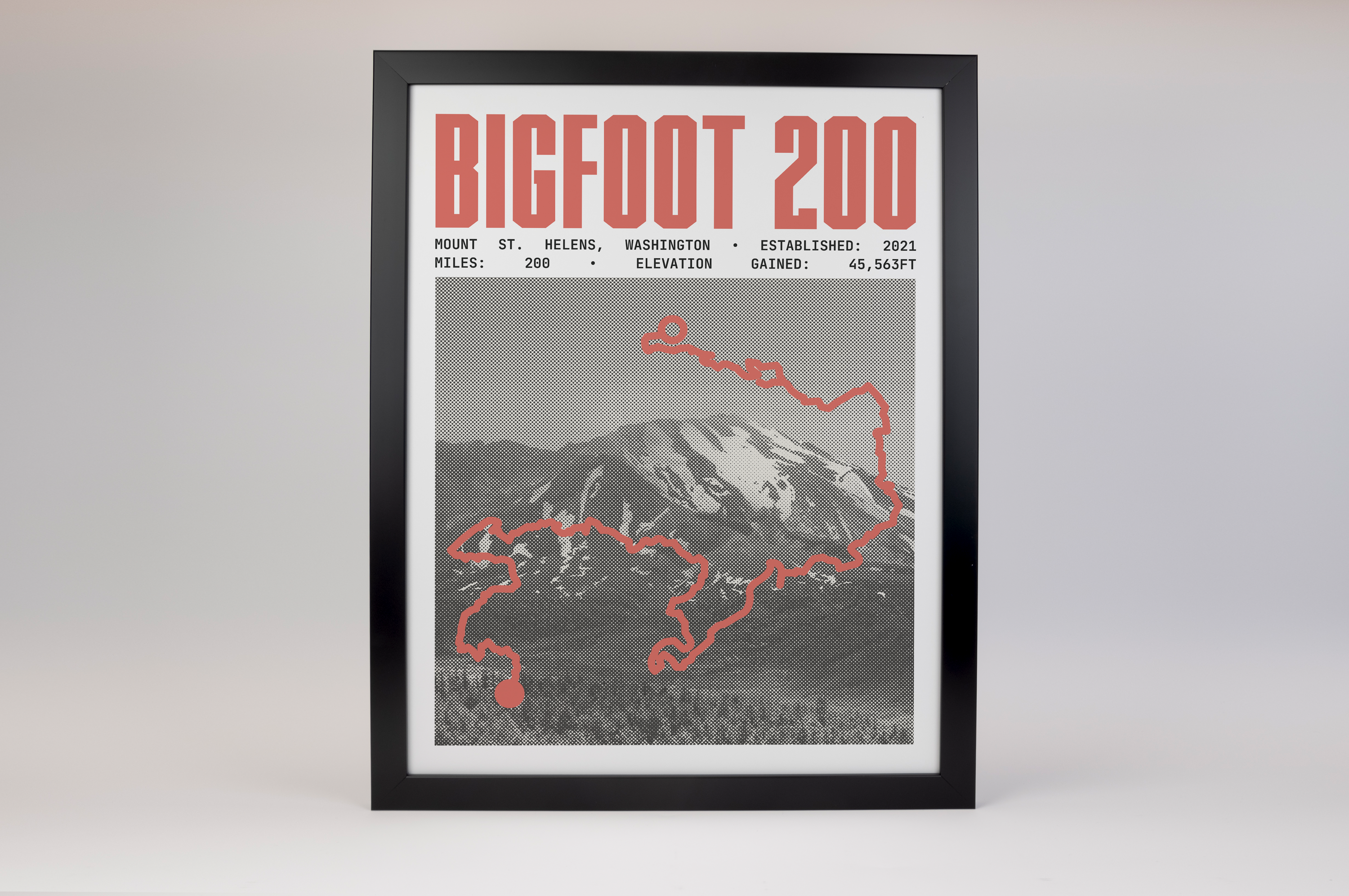 Bigfoot 200 Endurance Run Poster