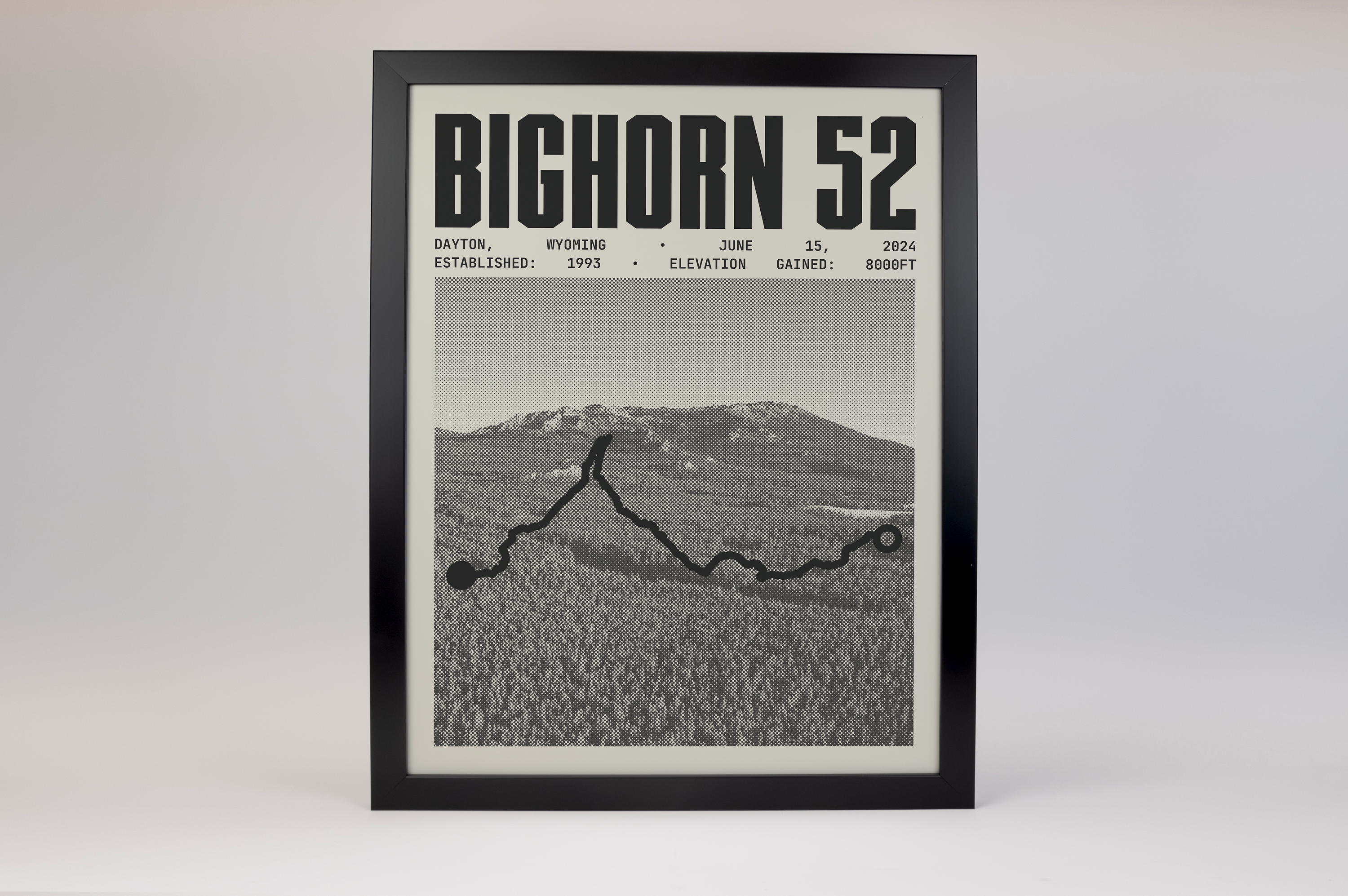 Bighorn 52 Endurance Run Poster