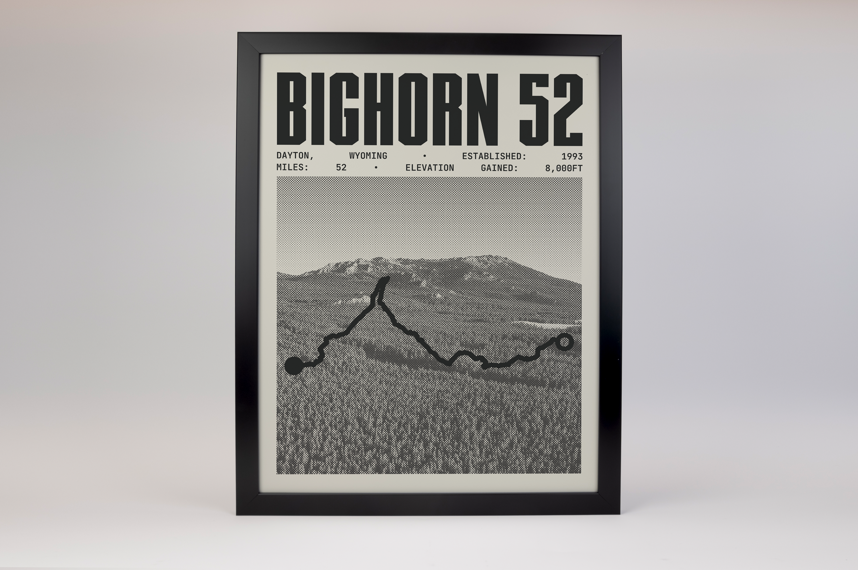 Bighorn 52 Endurance Run Poster