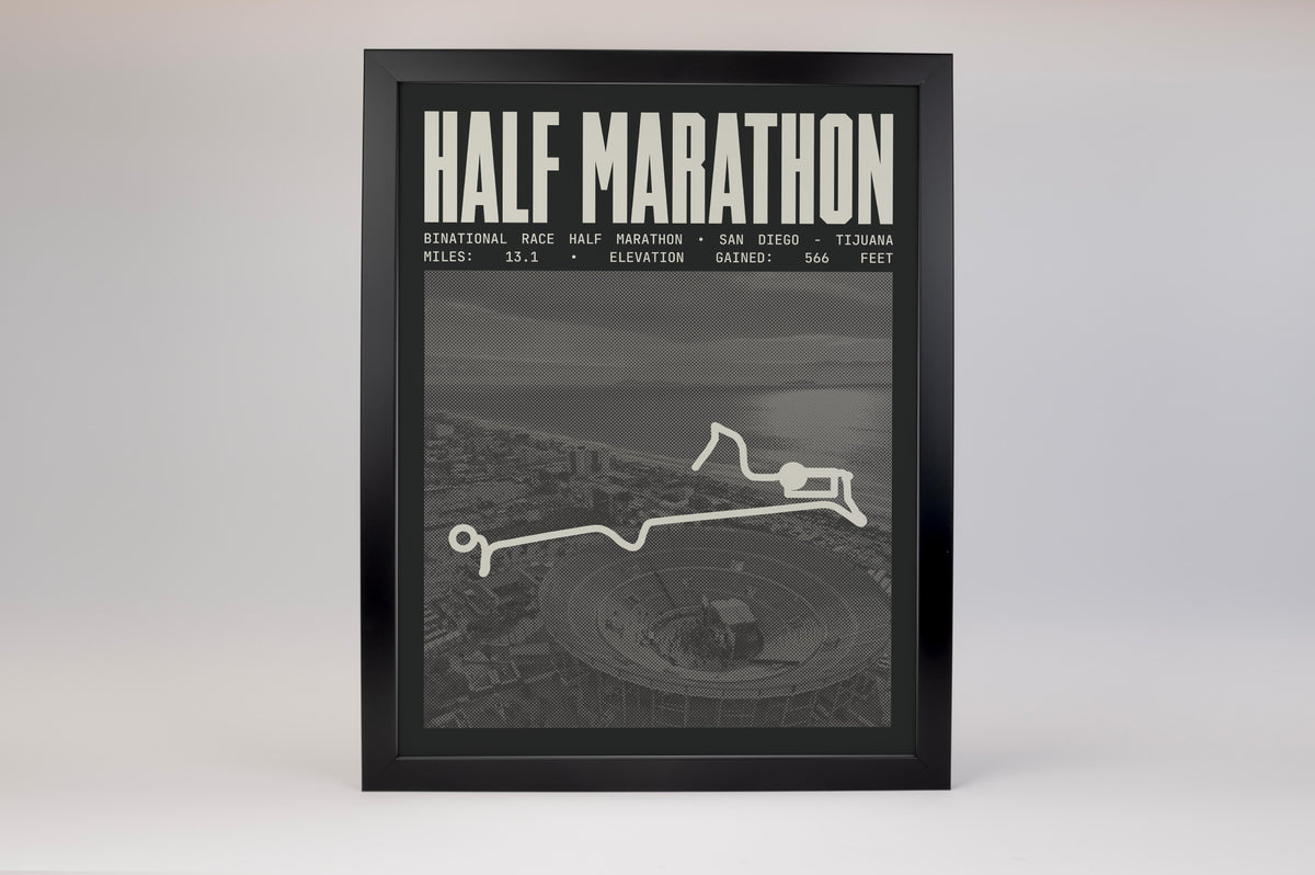 Binational Race Half Marathon Poster