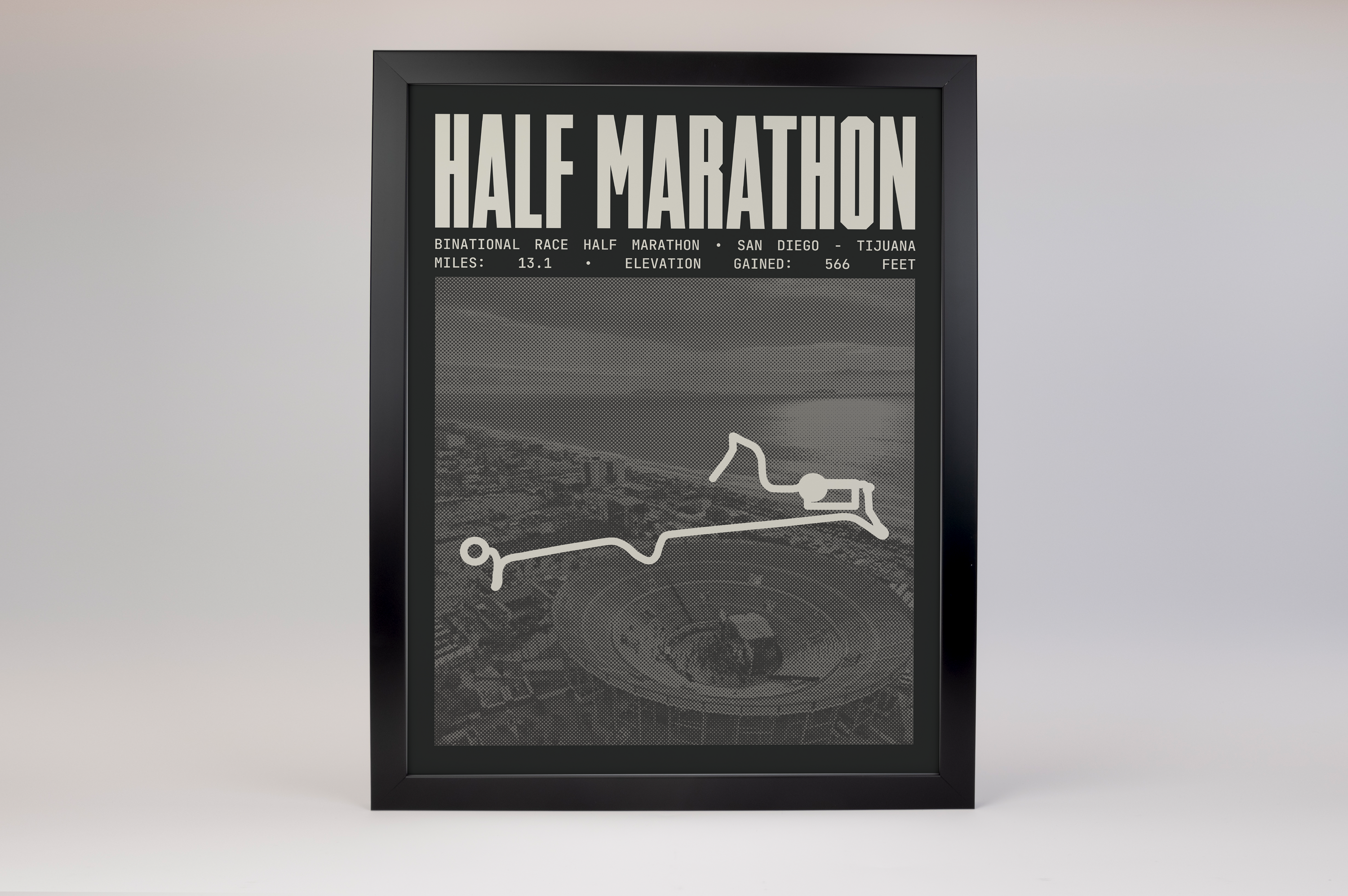 Binational Race Half Marathon Poster