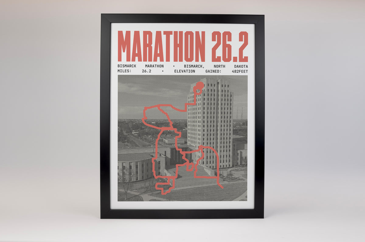 Bismarck Marathon Poster
