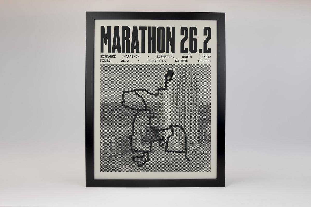 Bismarck Marathon Poster
