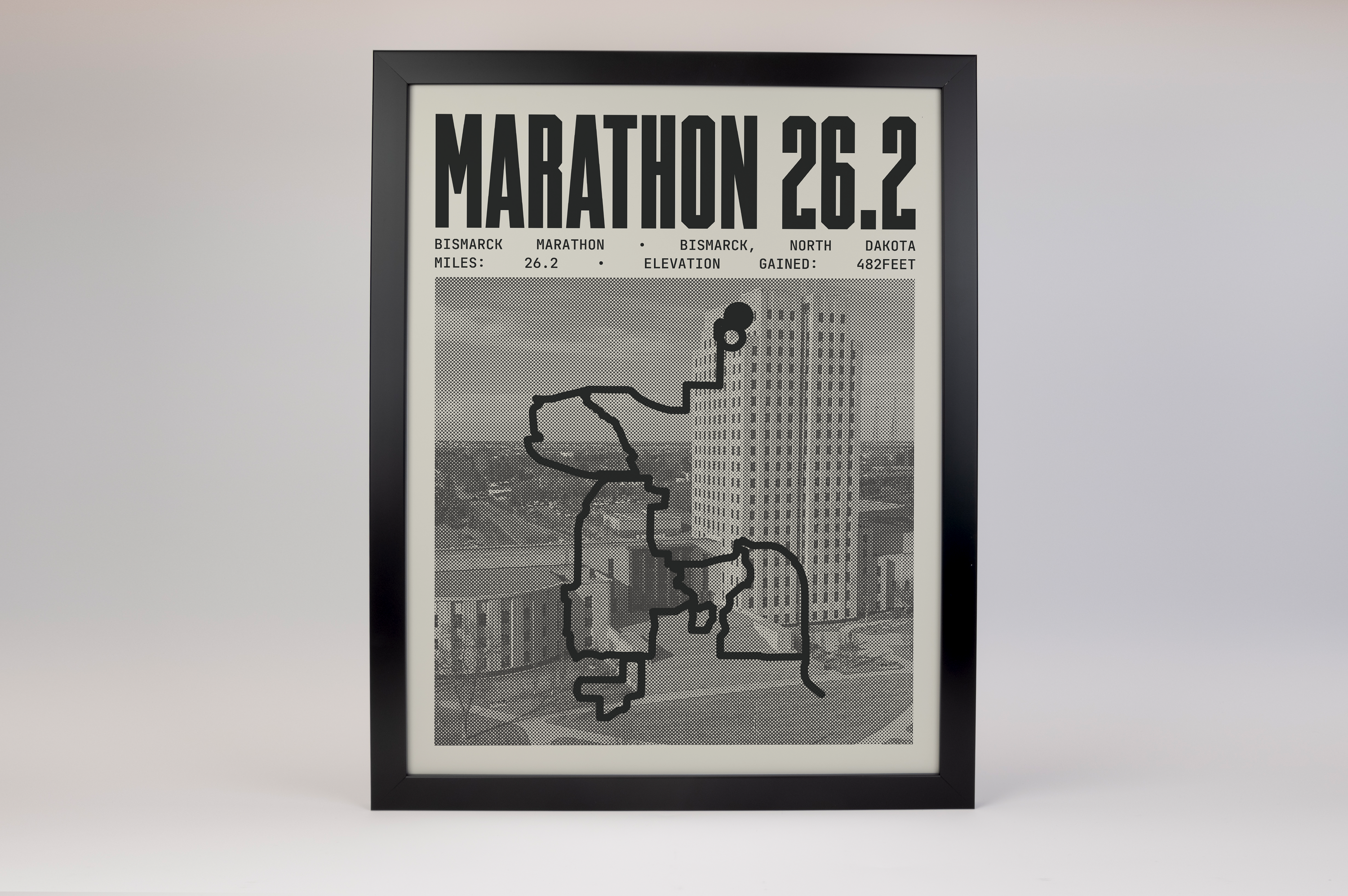 Bismarck Marathon Poster