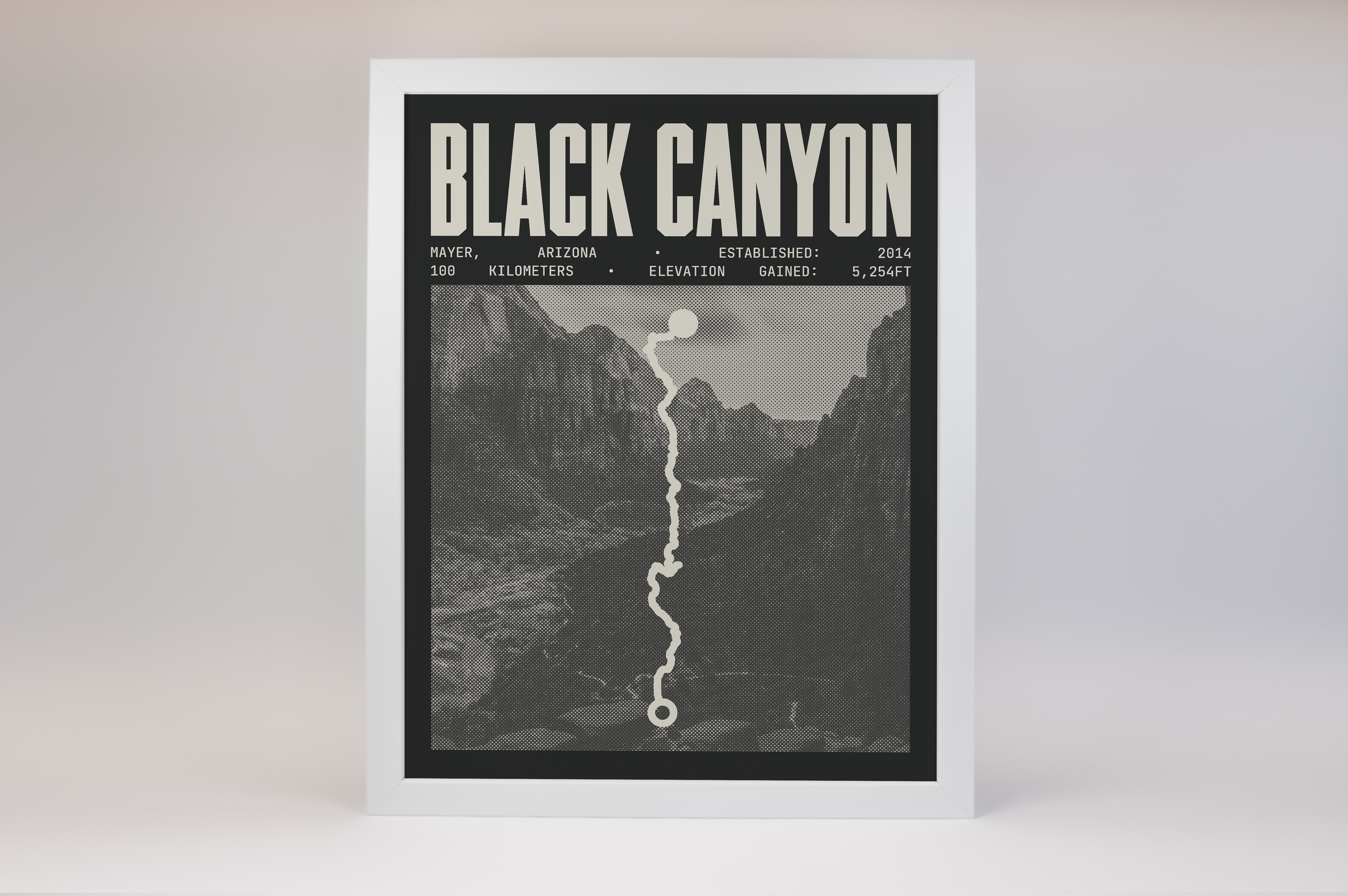Black Canyon Ultras Endurance Run Poster