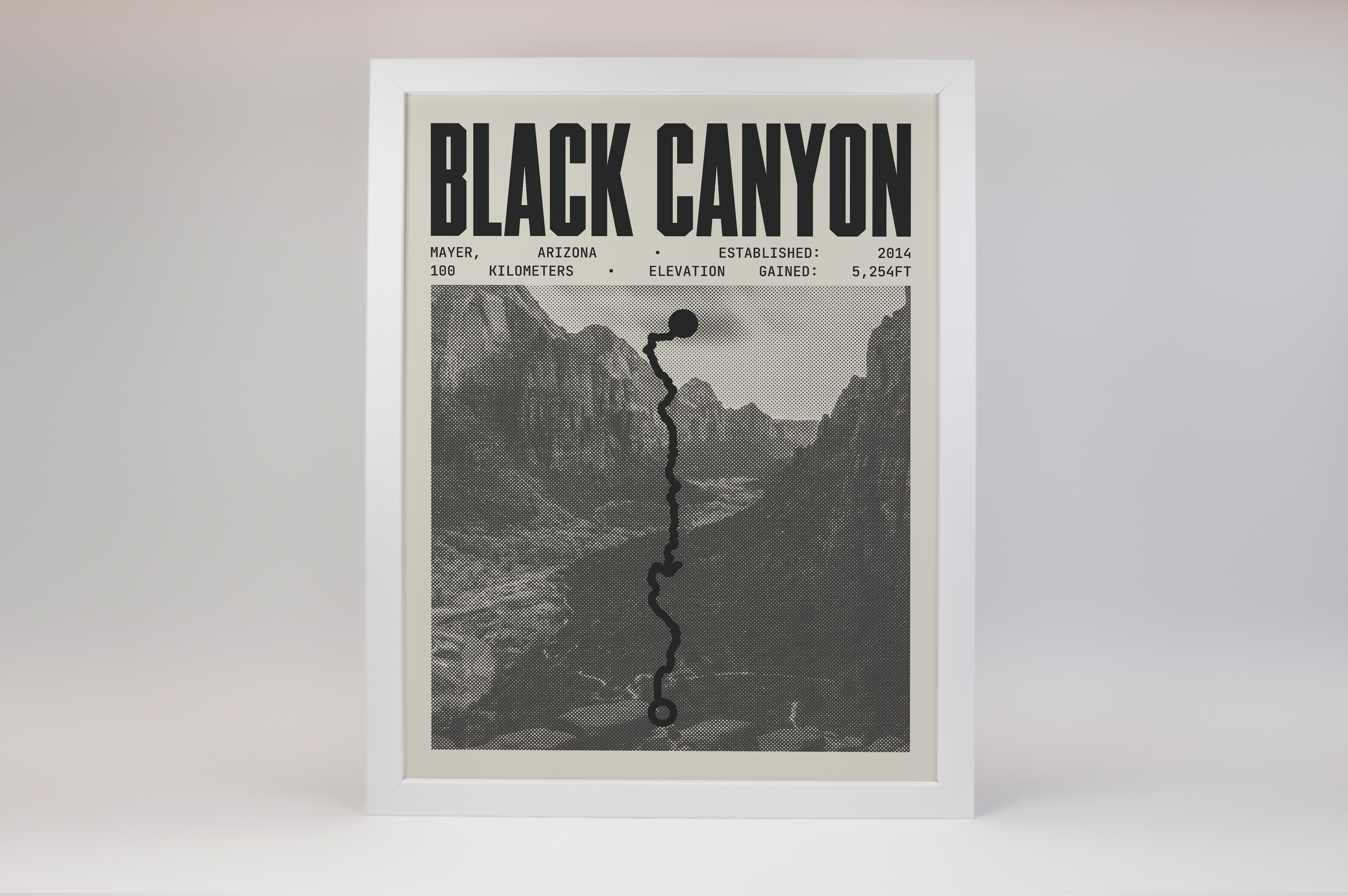 Black Canyon Ultras Endurance Run Poster
