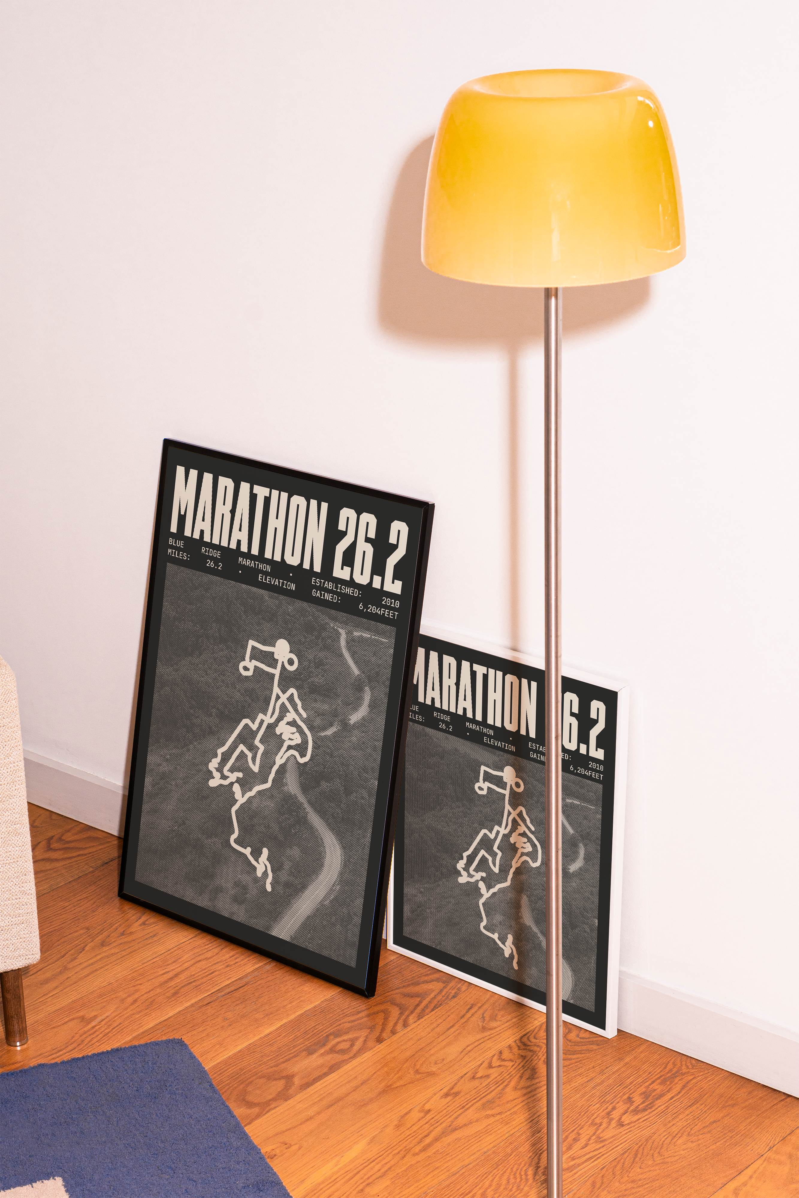 Blue Ridge Marathon Poster