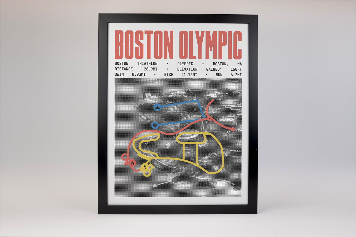 Boston Triathlon -  Olympic Poster