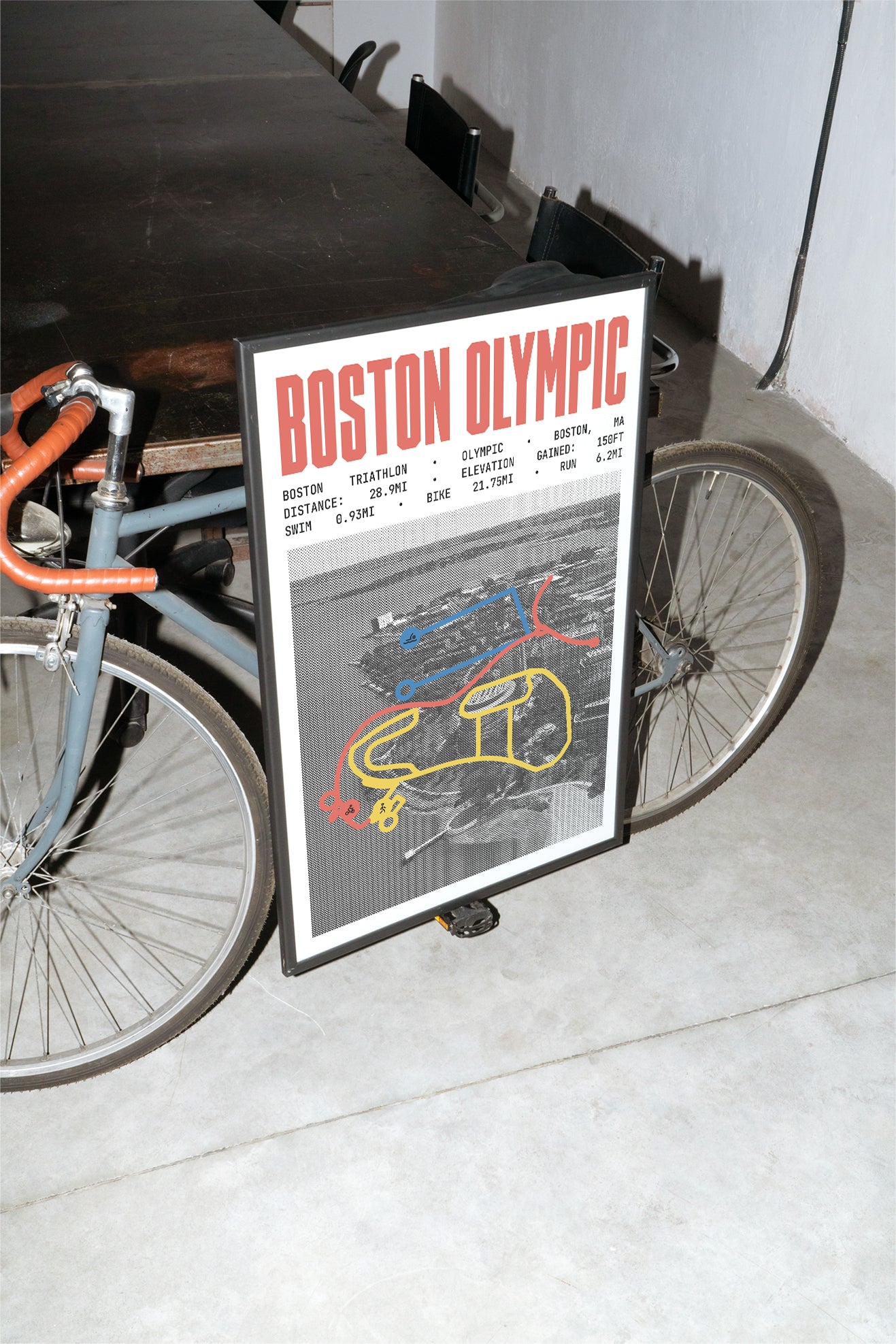 Boston Triathlon -  Olympic Poster