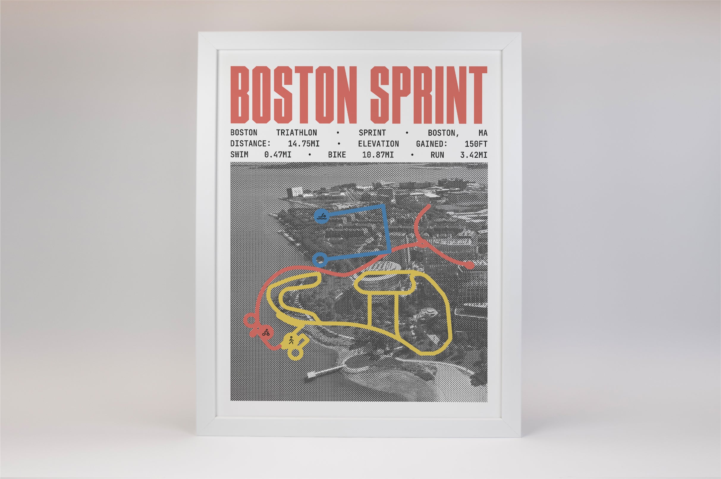 Boston Triathlon - Sprint Poster