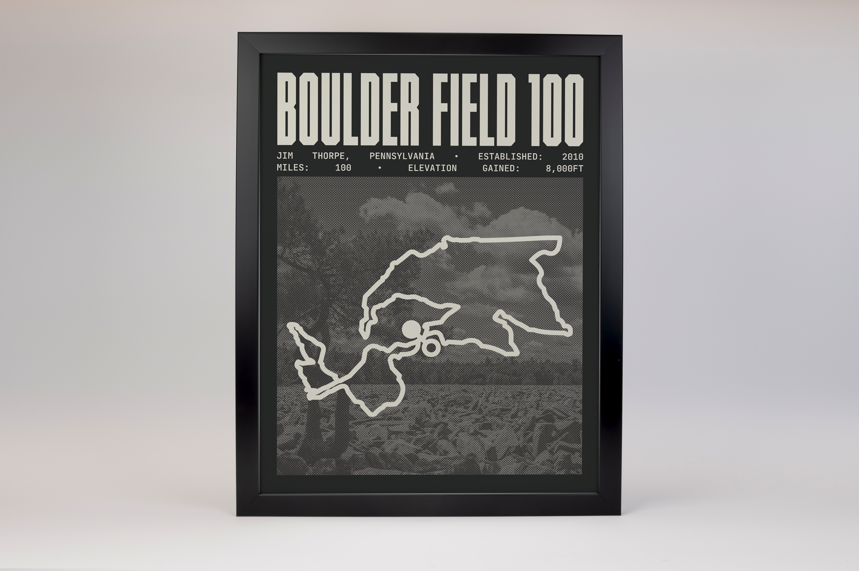 Boulder Field 100 Endurance Run Poster