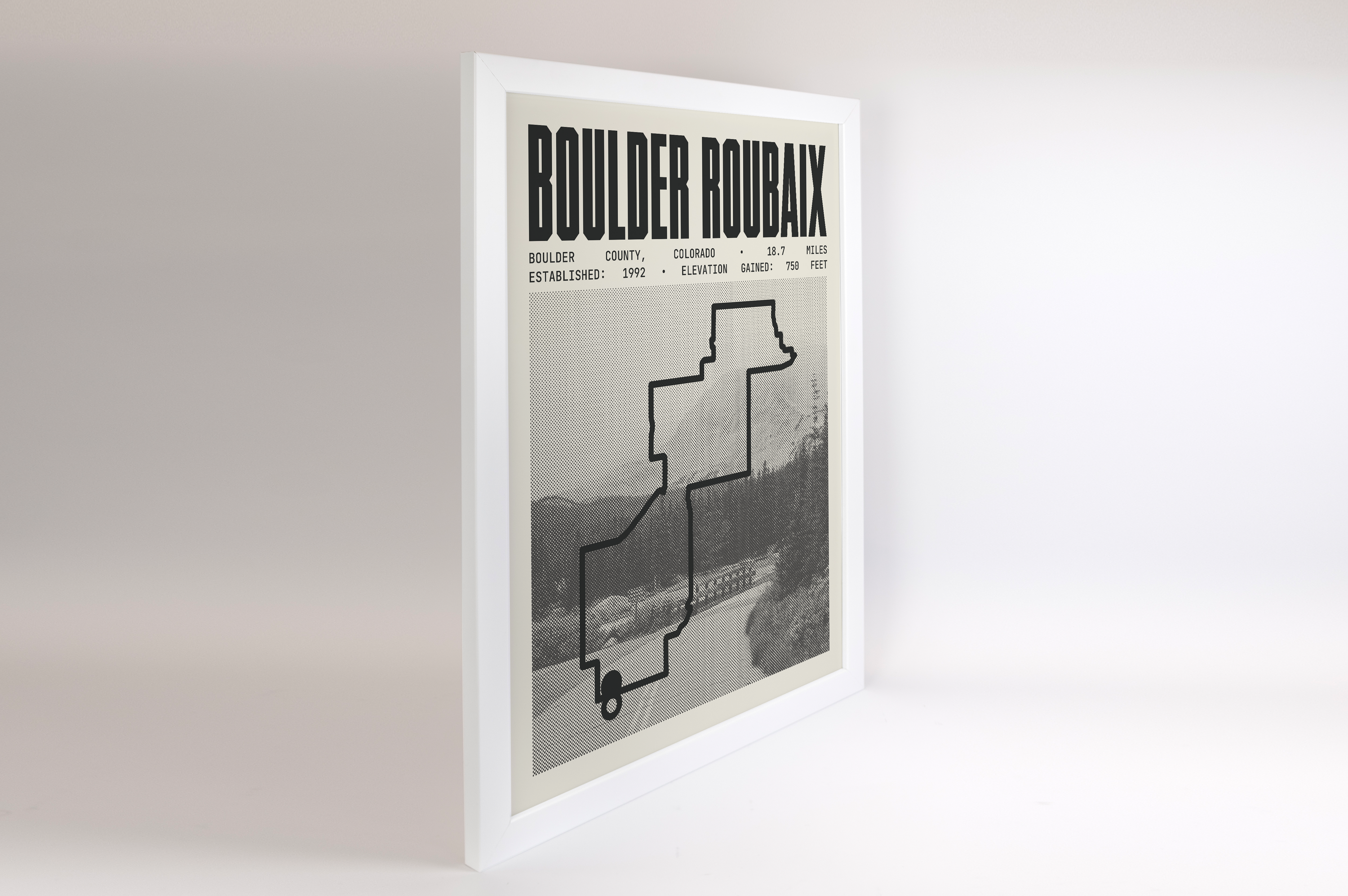 Boulder Roubaix Poster
