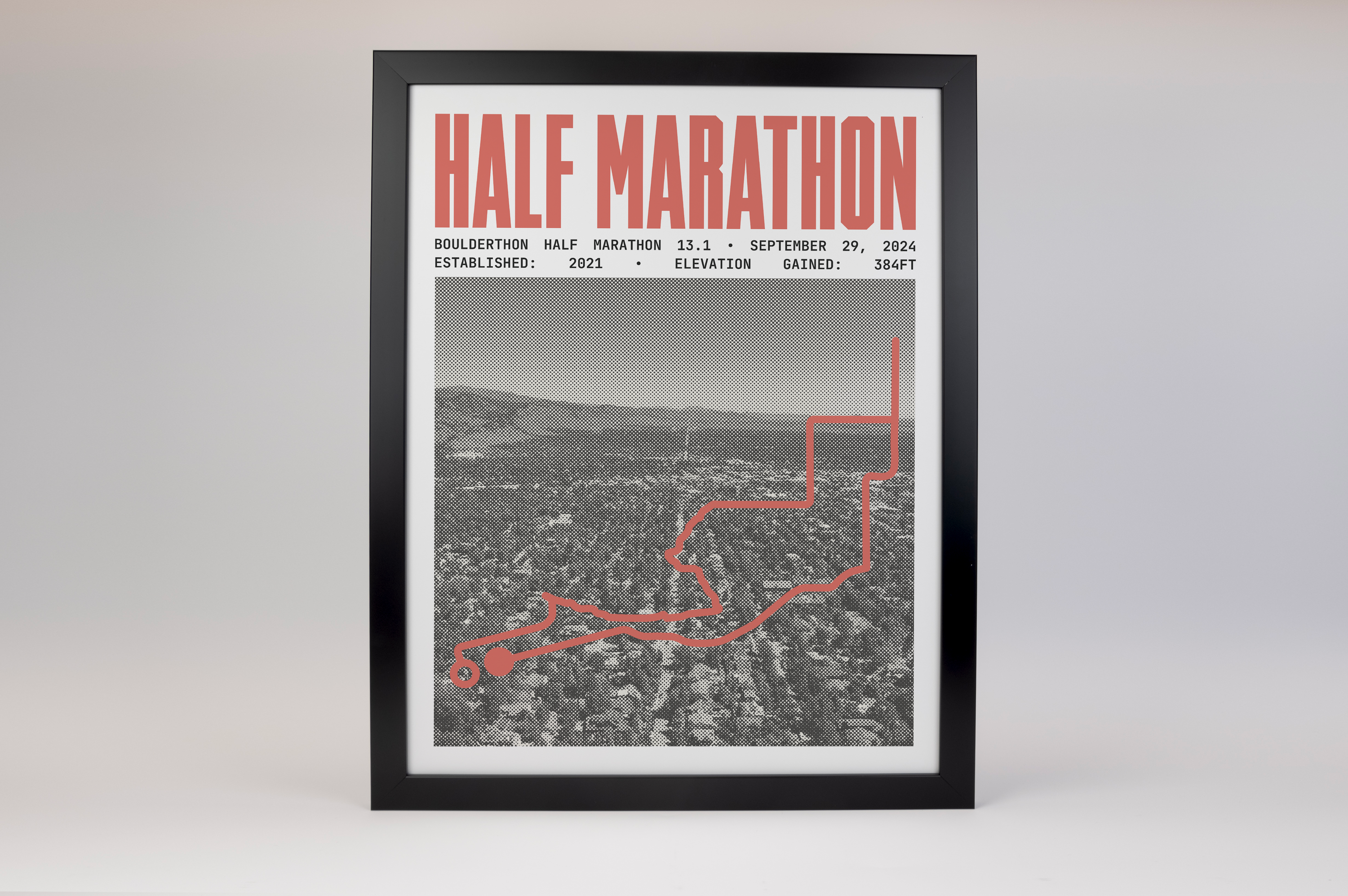 Boulderthon Half-Marathon Poster