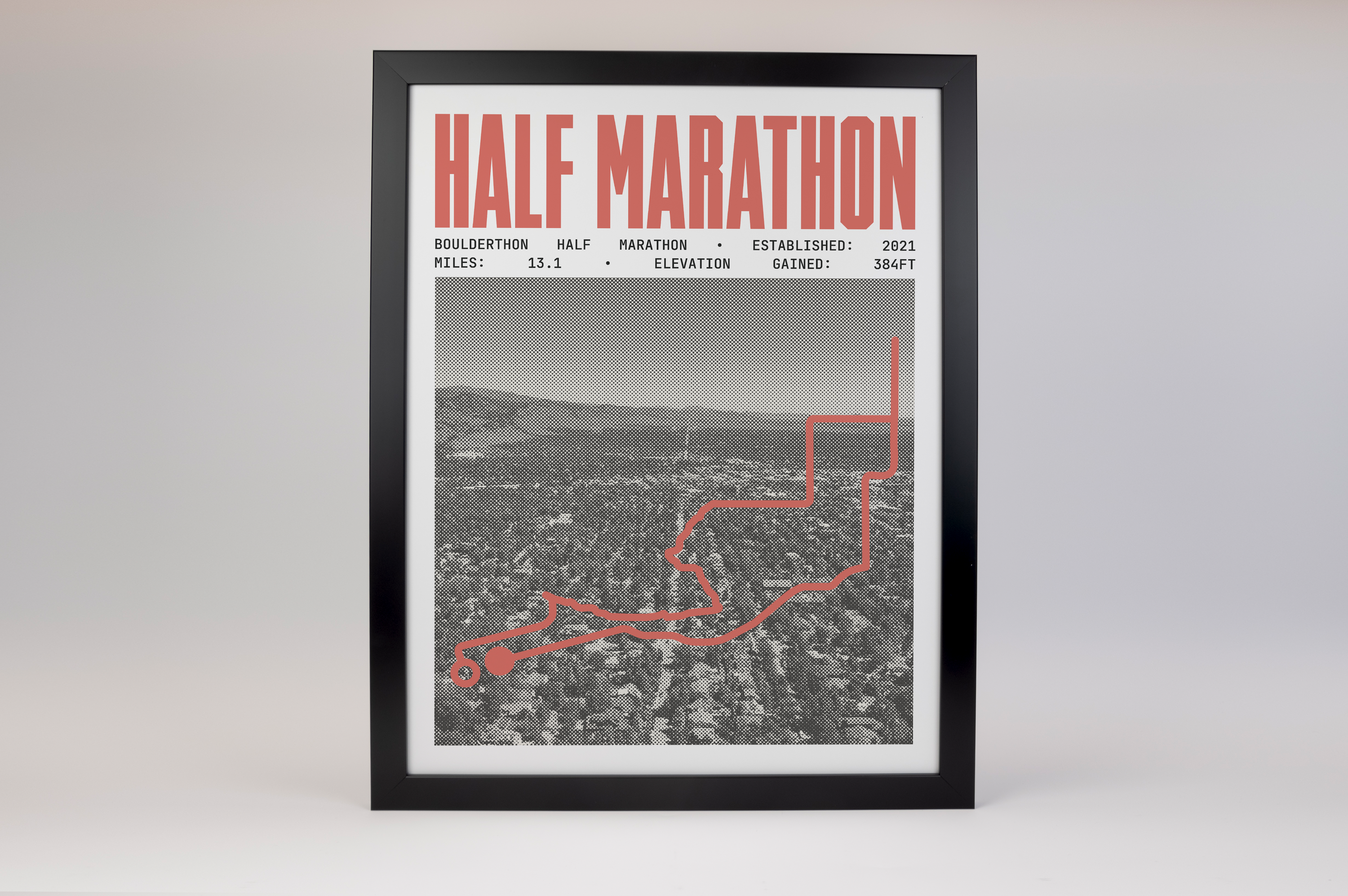 Boulderthon Half-Marathon Poster