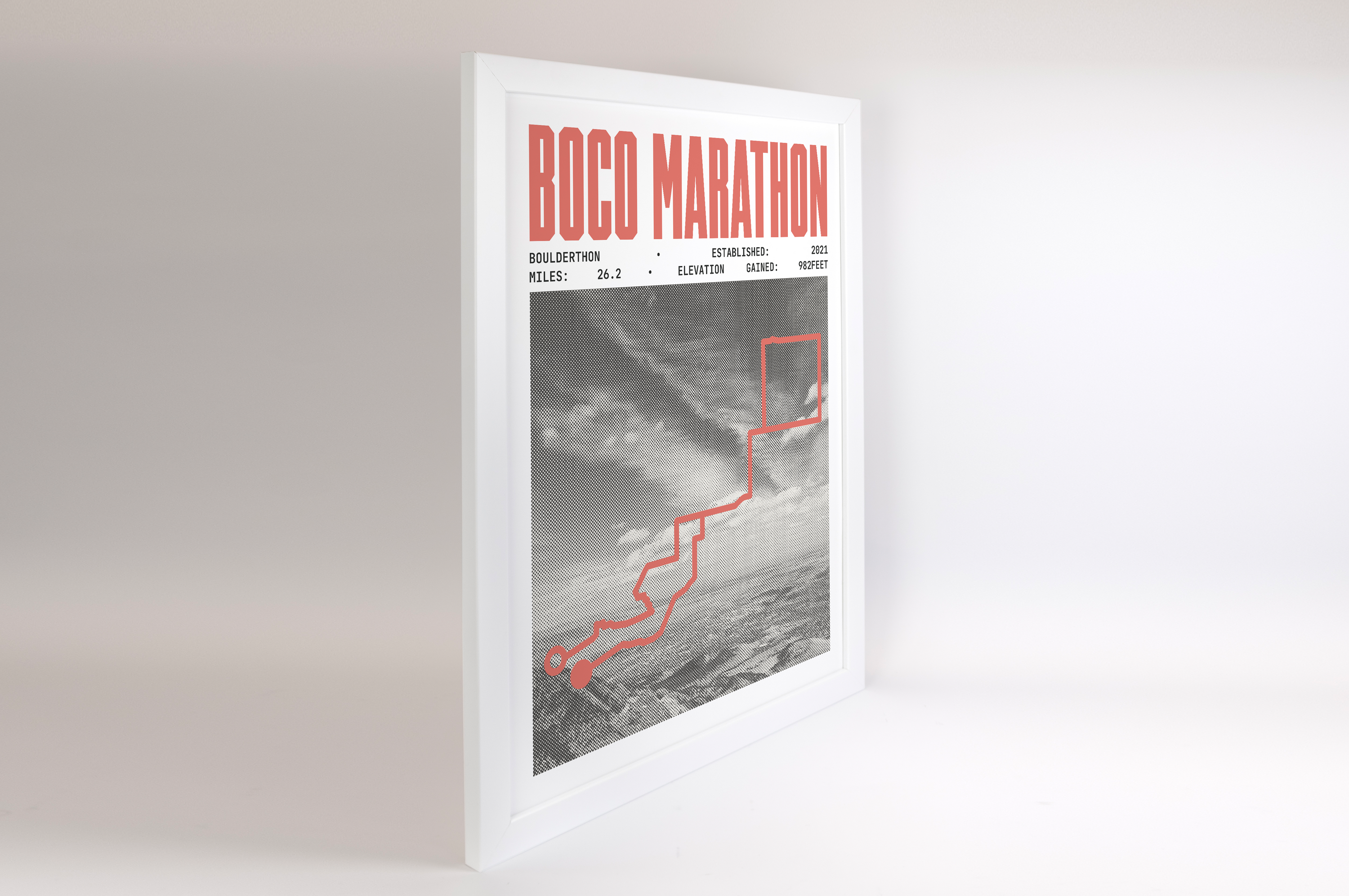 Boulderthon Marathon Poster