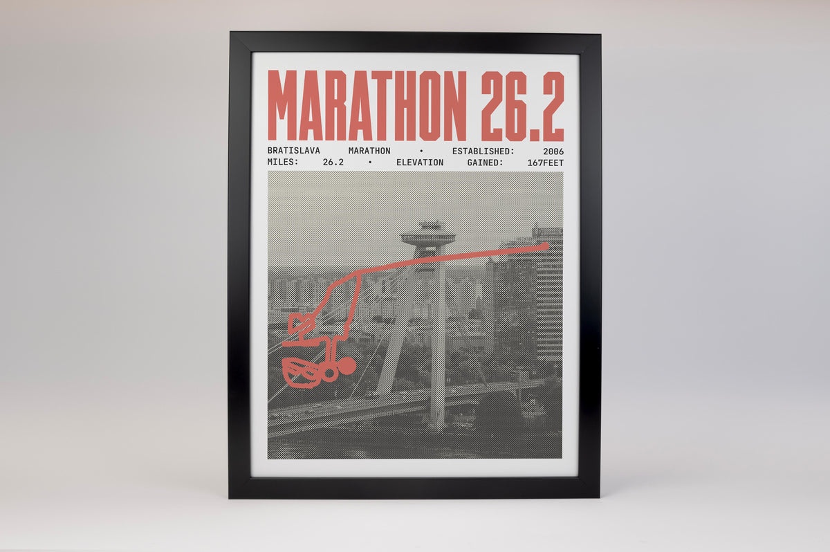 Bratislava Marathon Poster