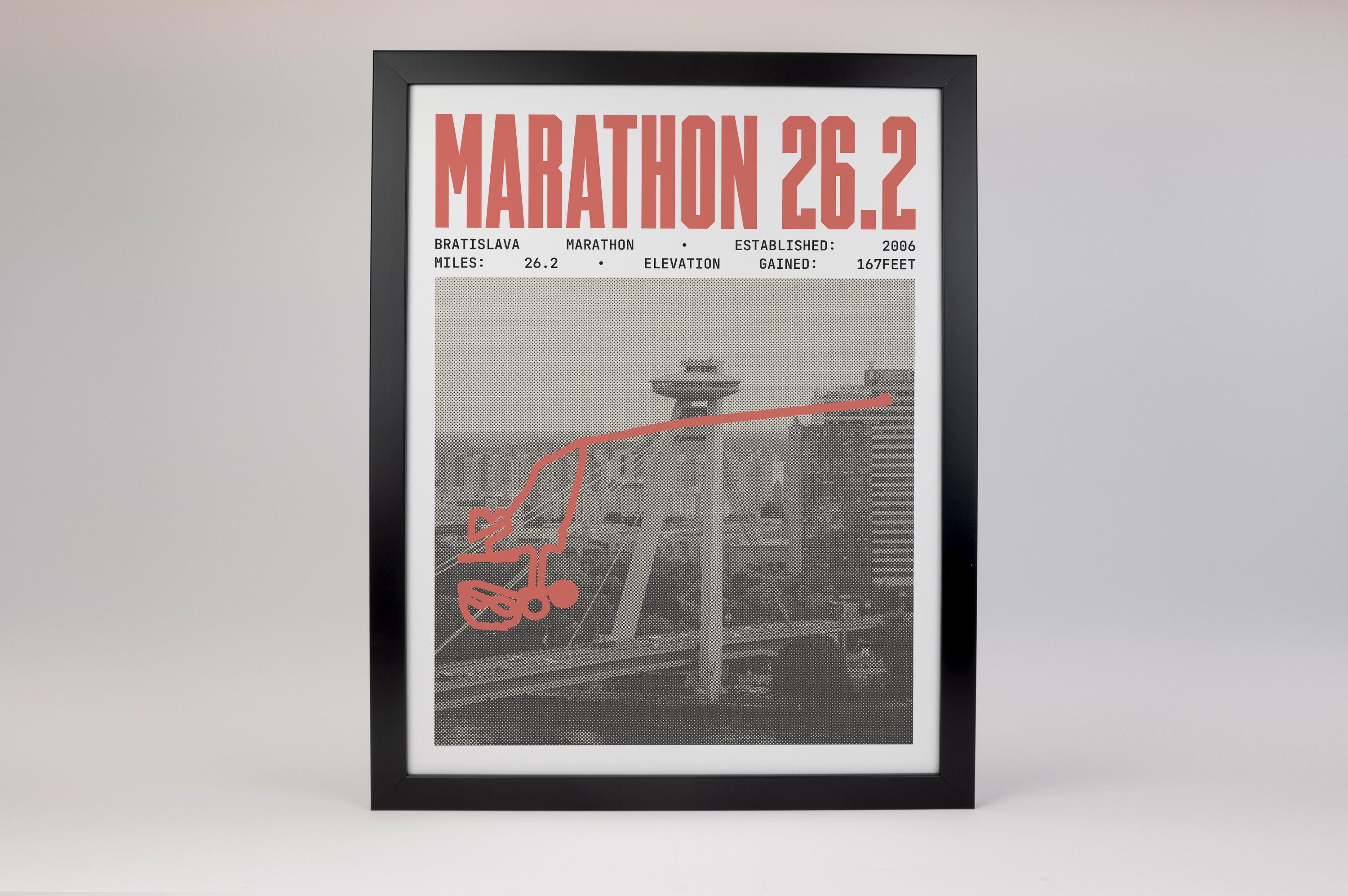 Bratislava Marathon Poster
