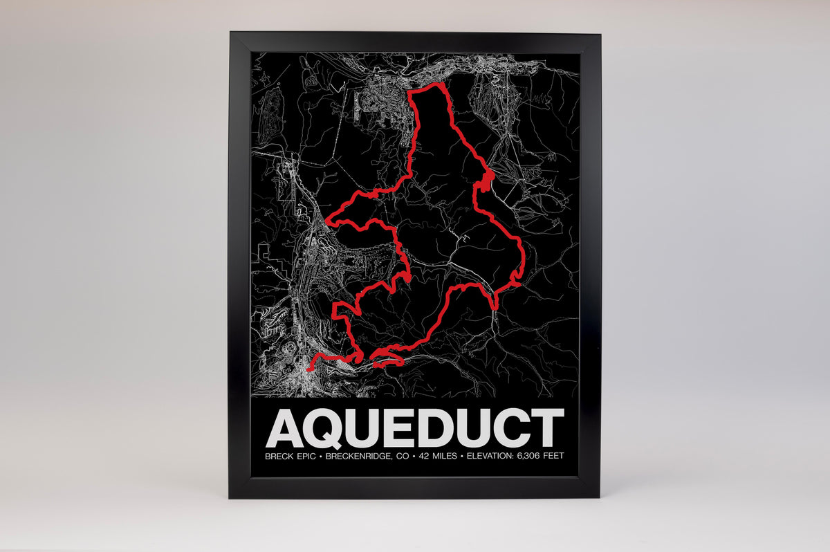 Breck Epic Aqueduct Poster - Grid Style