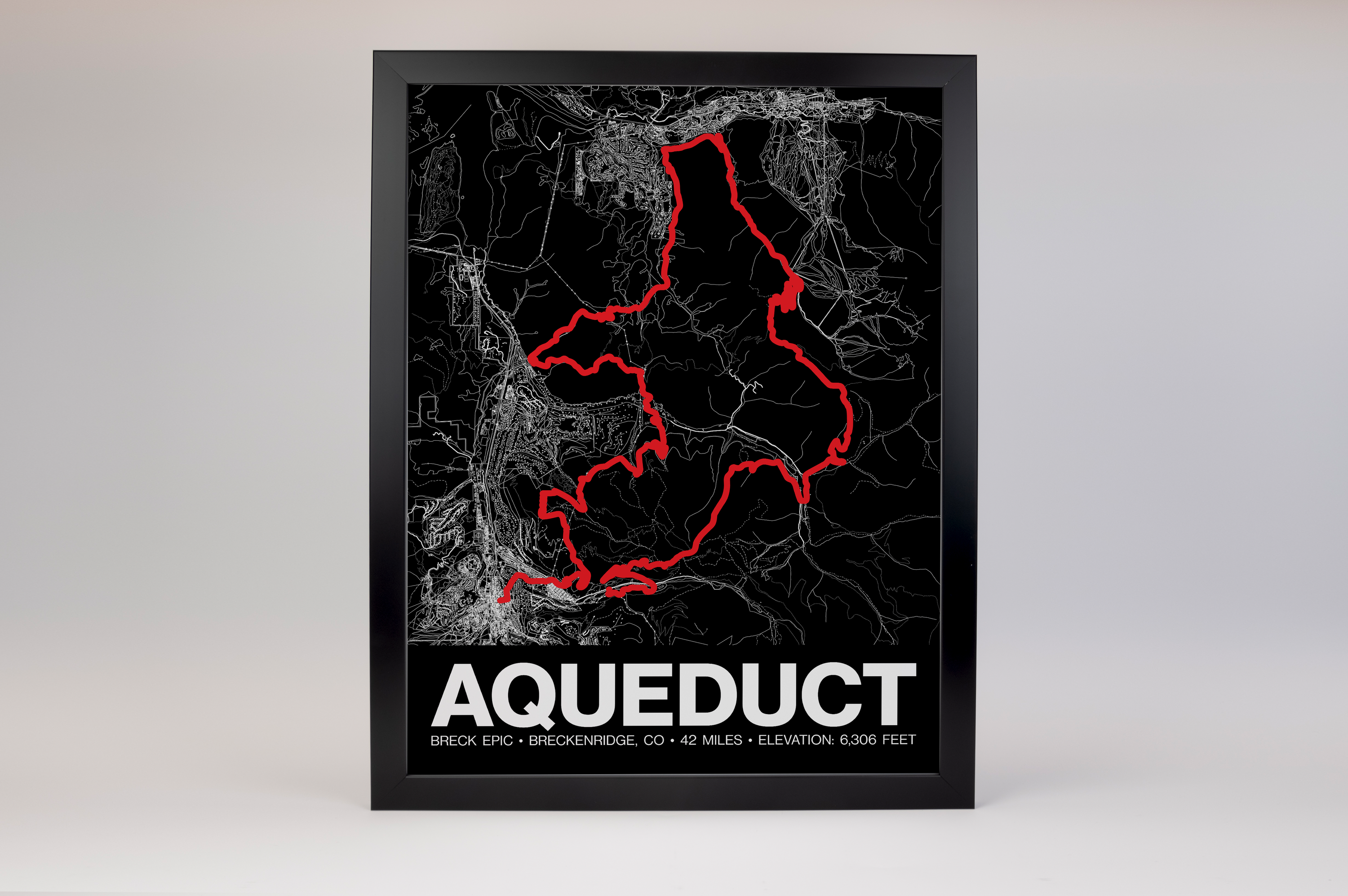 Breck Epic Aqueduct Poster - Grid Style