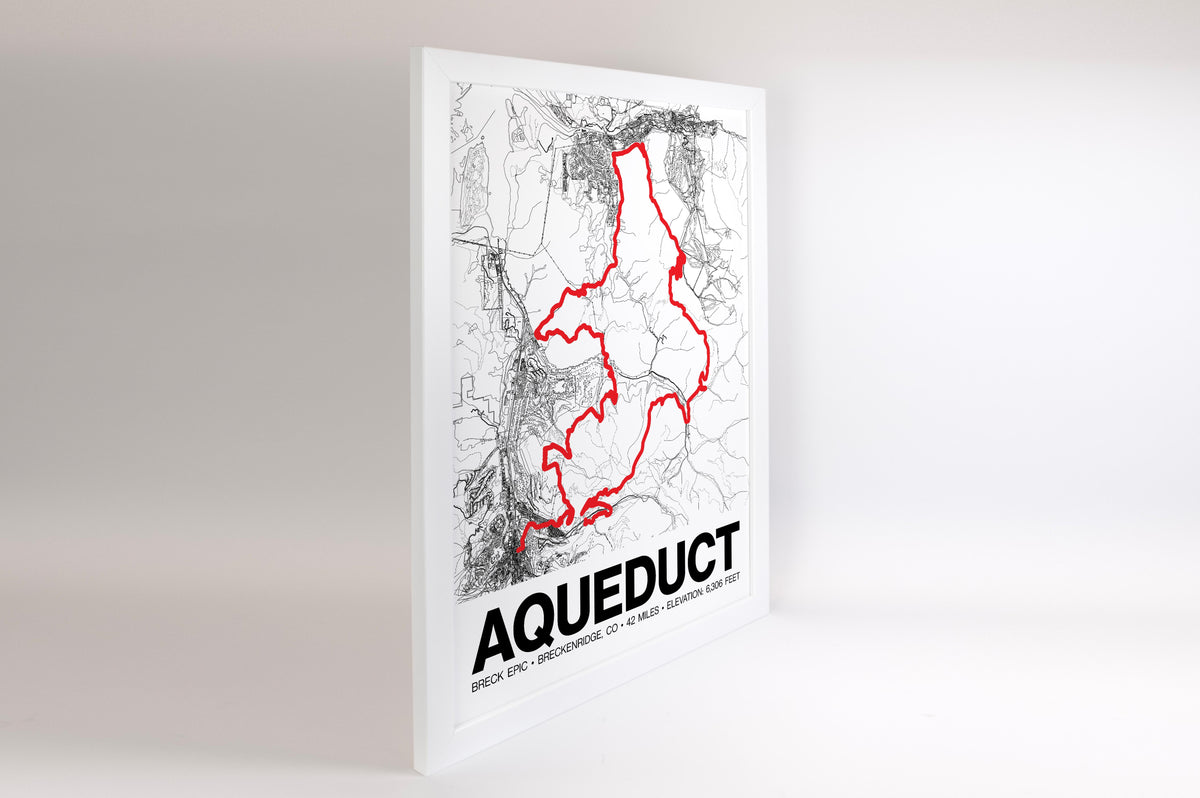 Breck Epic Aqueduct Poster - Grid Style