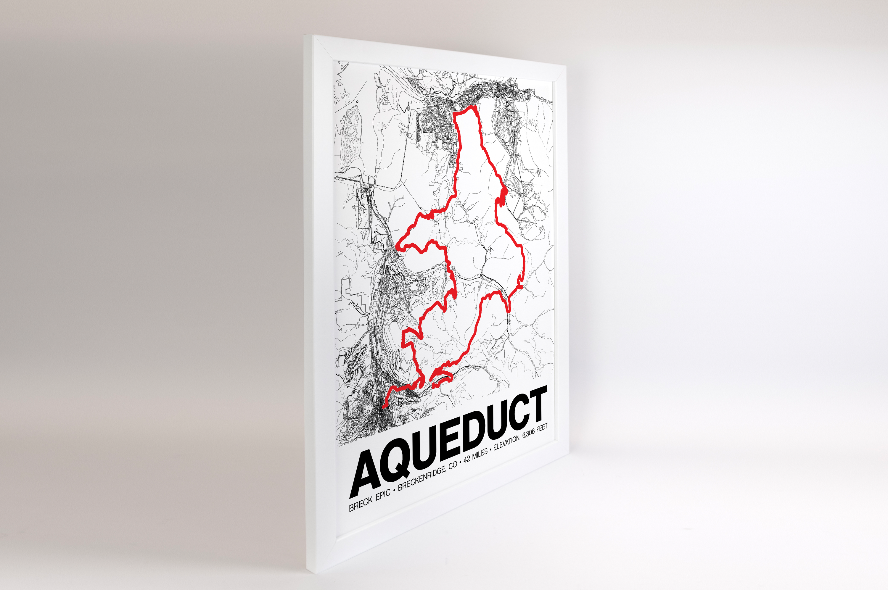 Breck Epic Aqueduct Poster - Grid Style