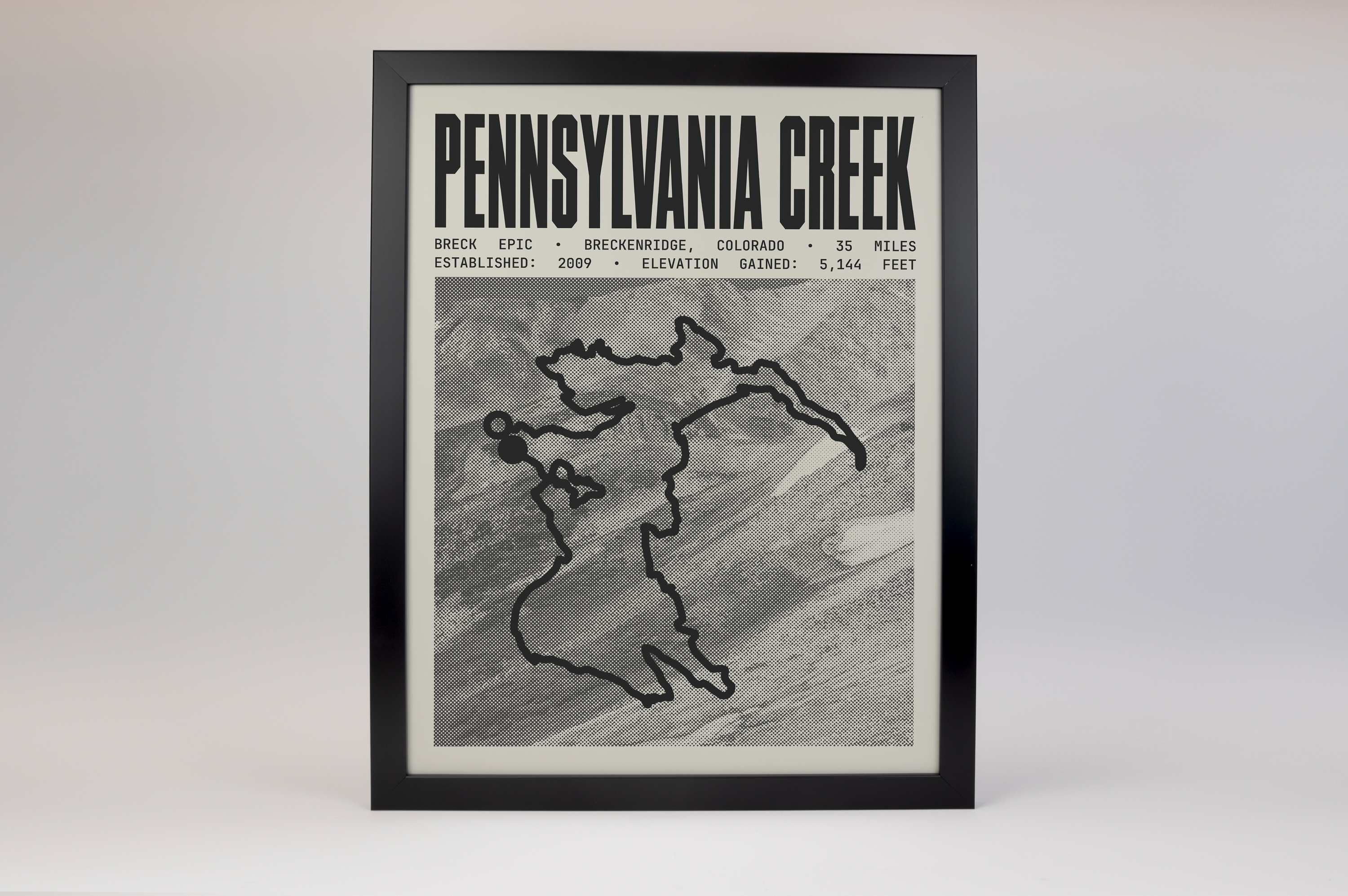 Breck Epic - Pennsylvania Creek Poster