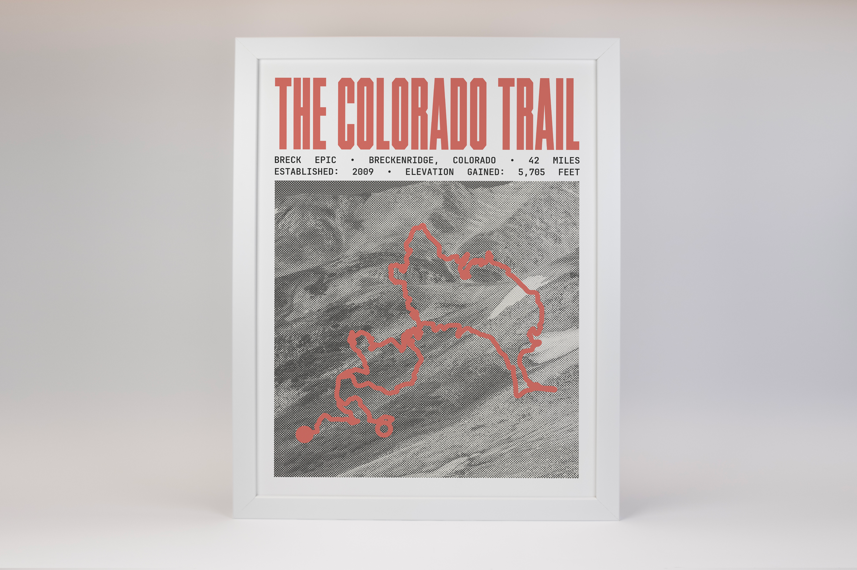 Breck Epic - The Colorado Trail Poster