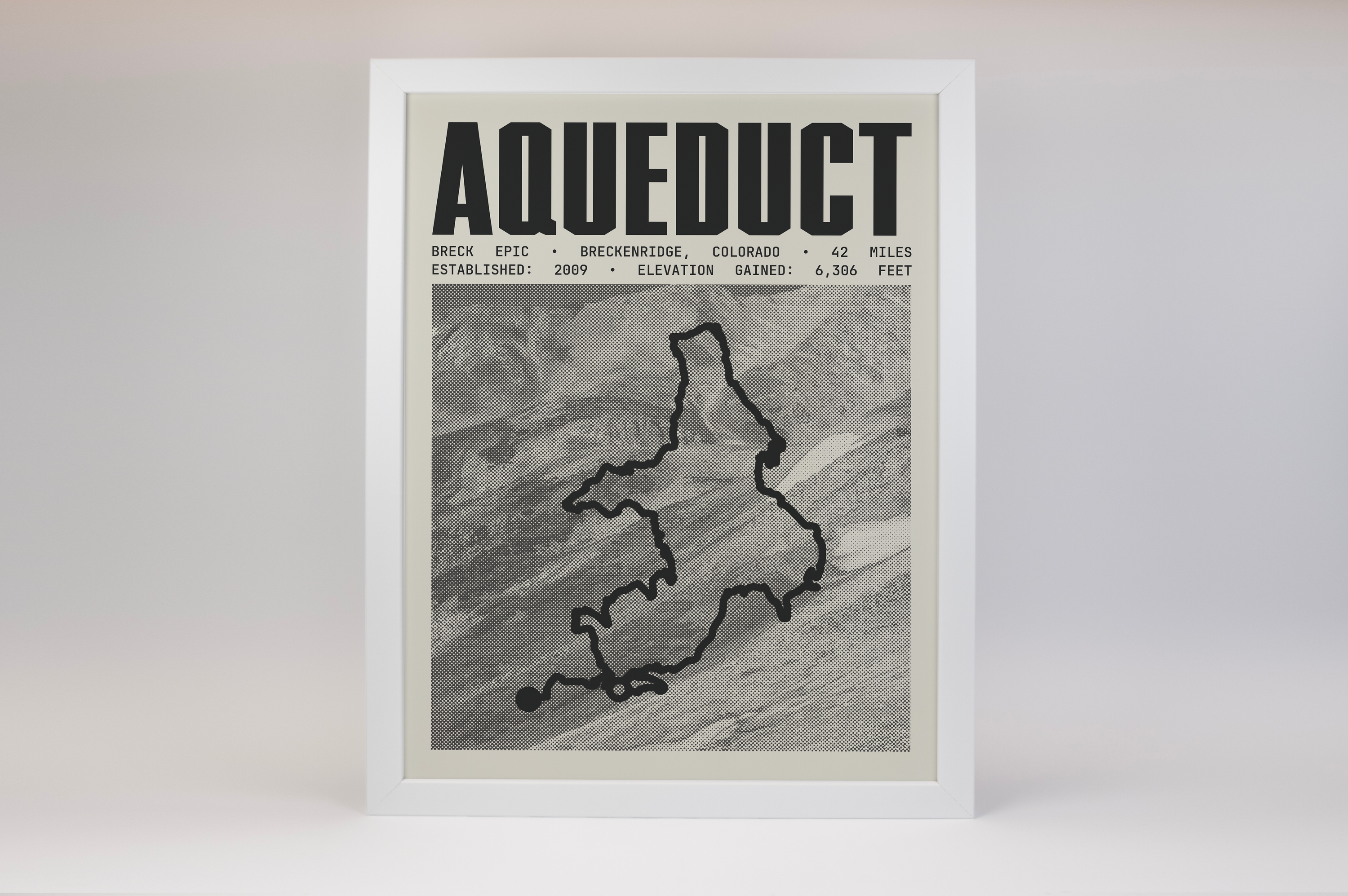 Breck Epic - Aqueduct Poster