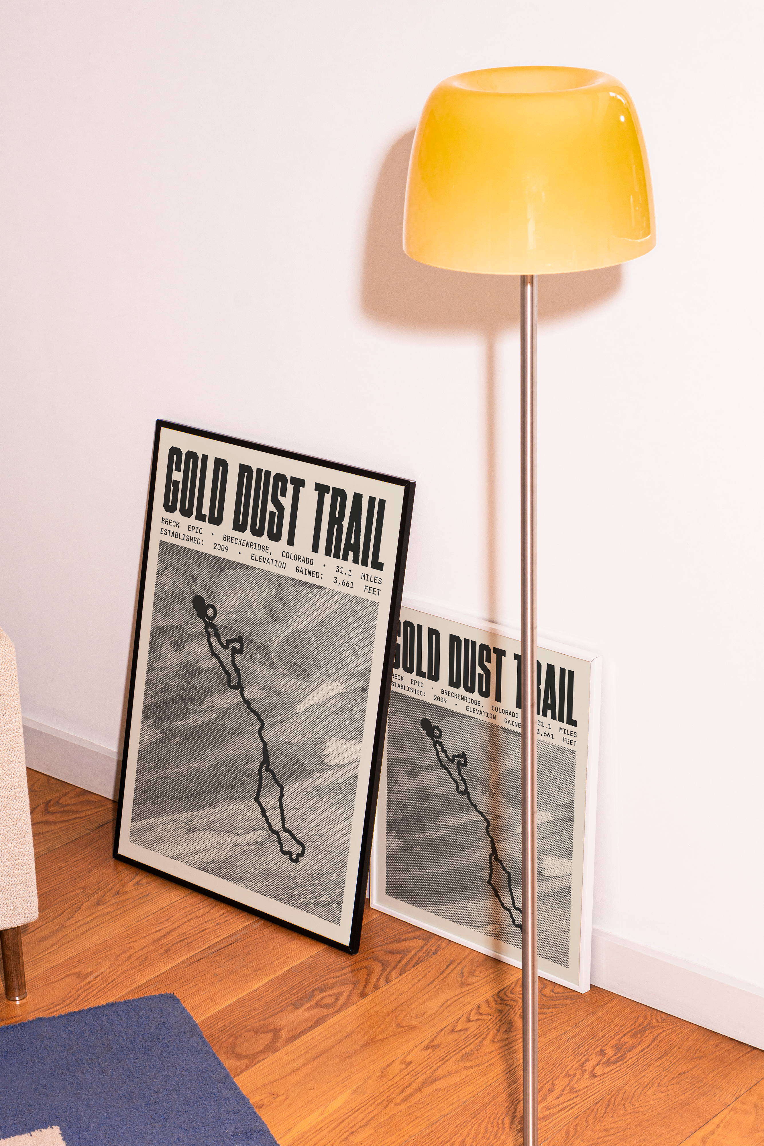 Breck Epic -  Gold Dust Trail Poster