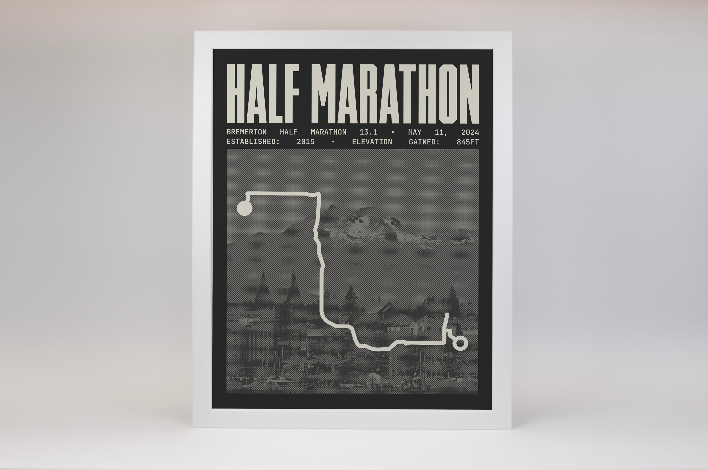 Bremerton Half-Marathon Poster