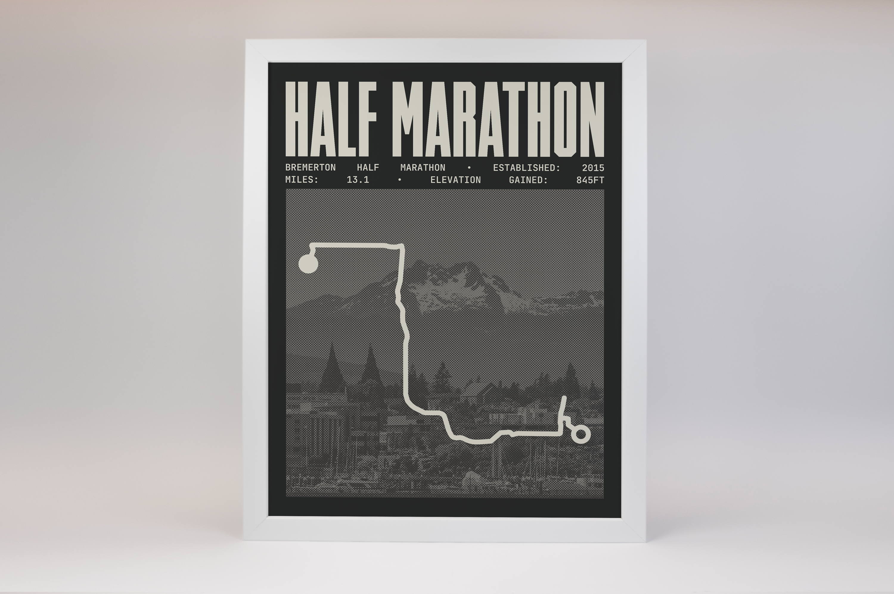 Bremerton Half-Marathon Poster