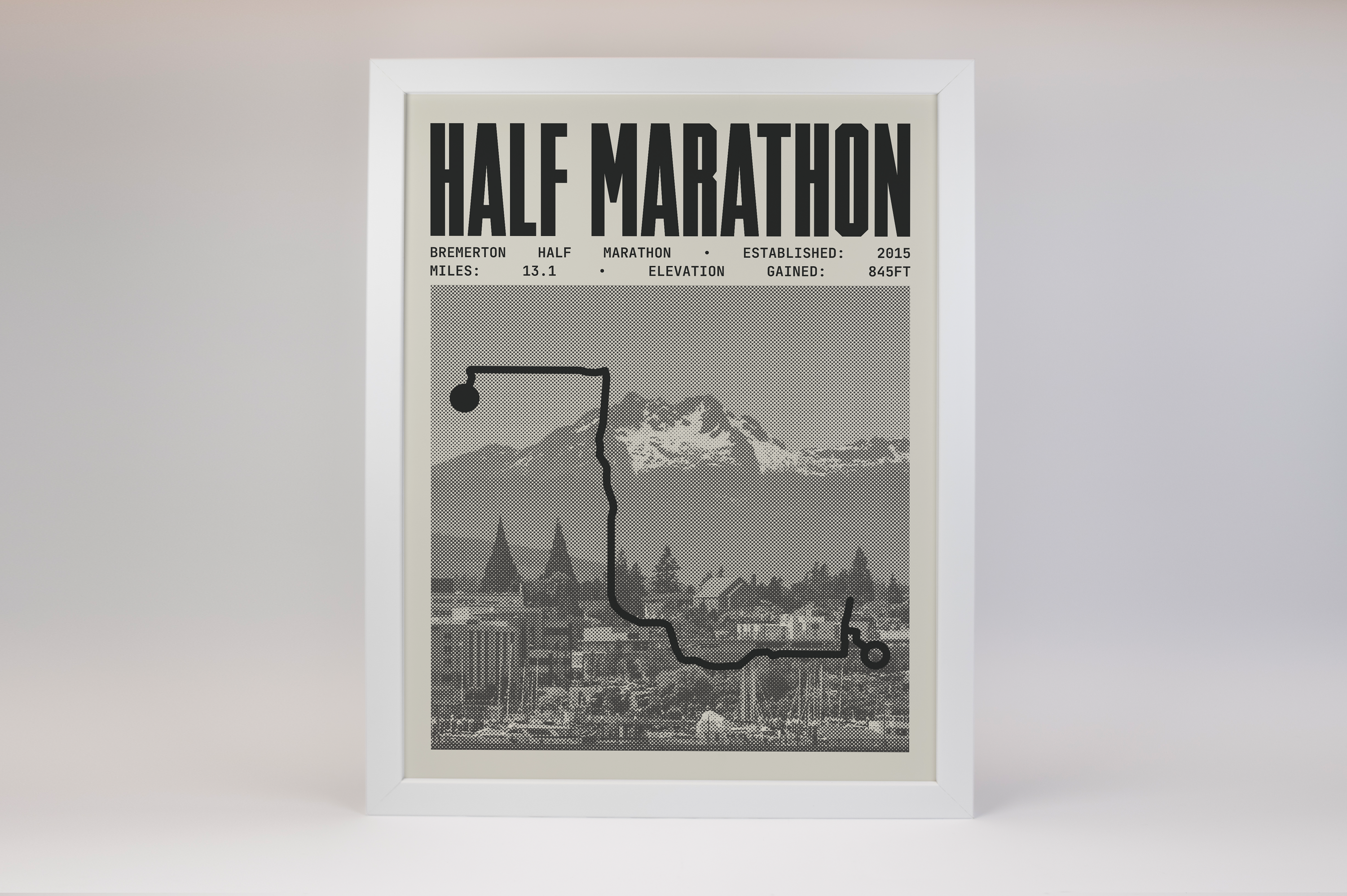 Bremerton Half-Marathon Poster