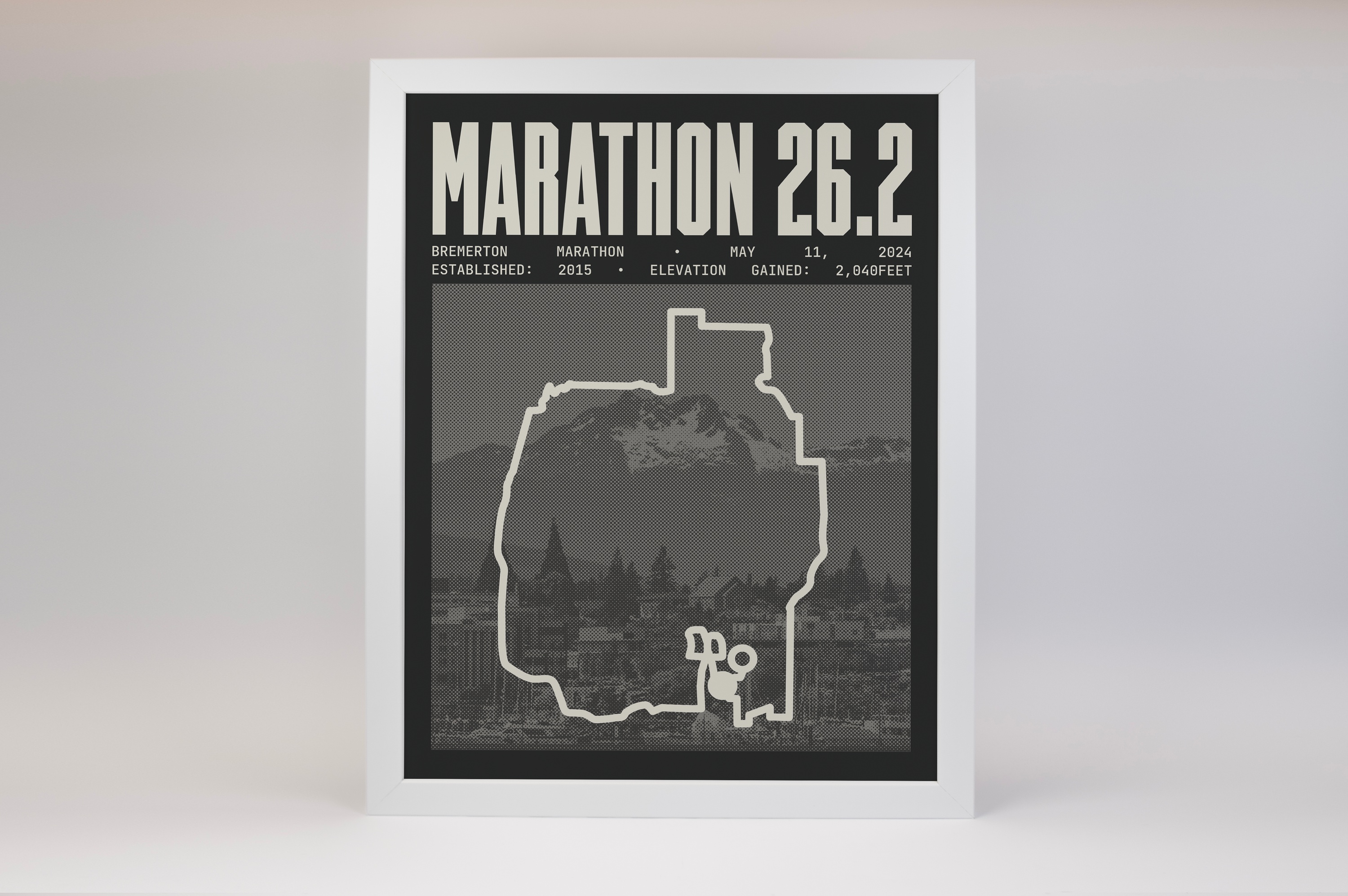 Bremerton Marathon Poster